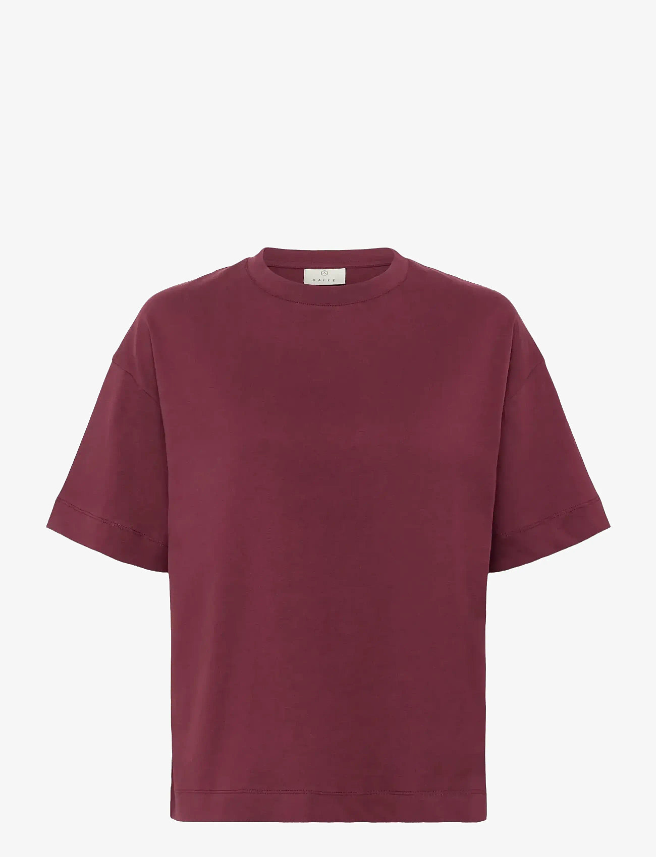 Kaffe - KAtomina T-Shirt - sügisesed riided - windsor wine - 0