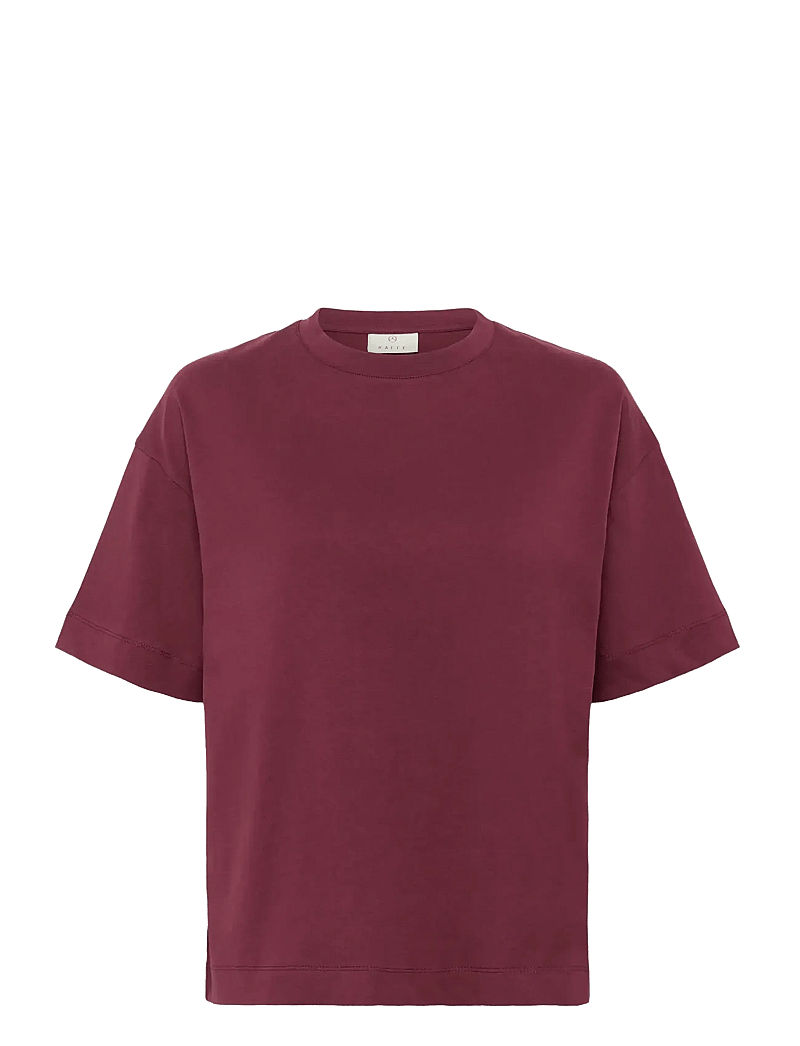 Kaffe - KAtomina T-Shirt - t-shirts - windsor wine - 1