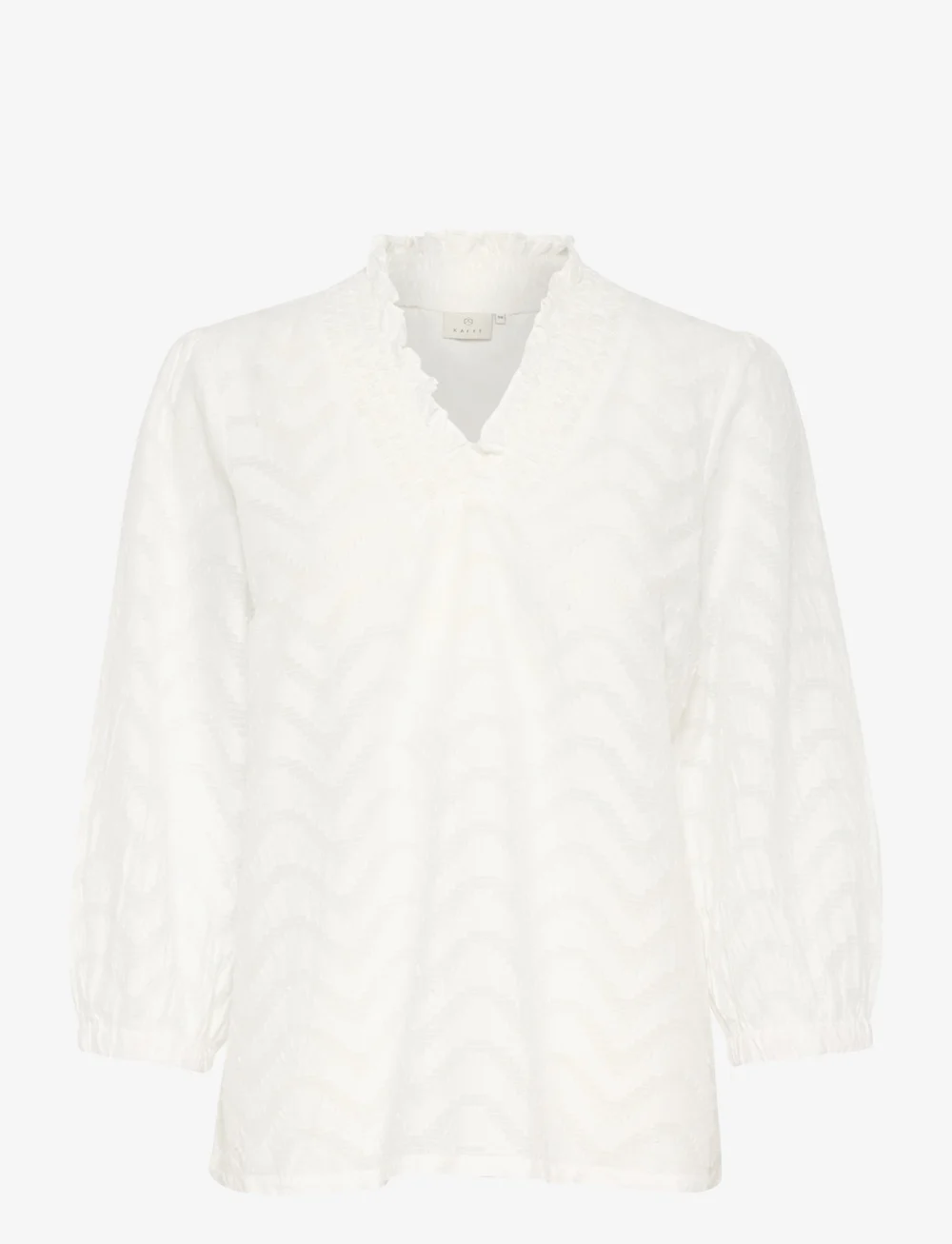 Kaffe - KAvictoria Blouse - langærmede bluser - chalk - 1