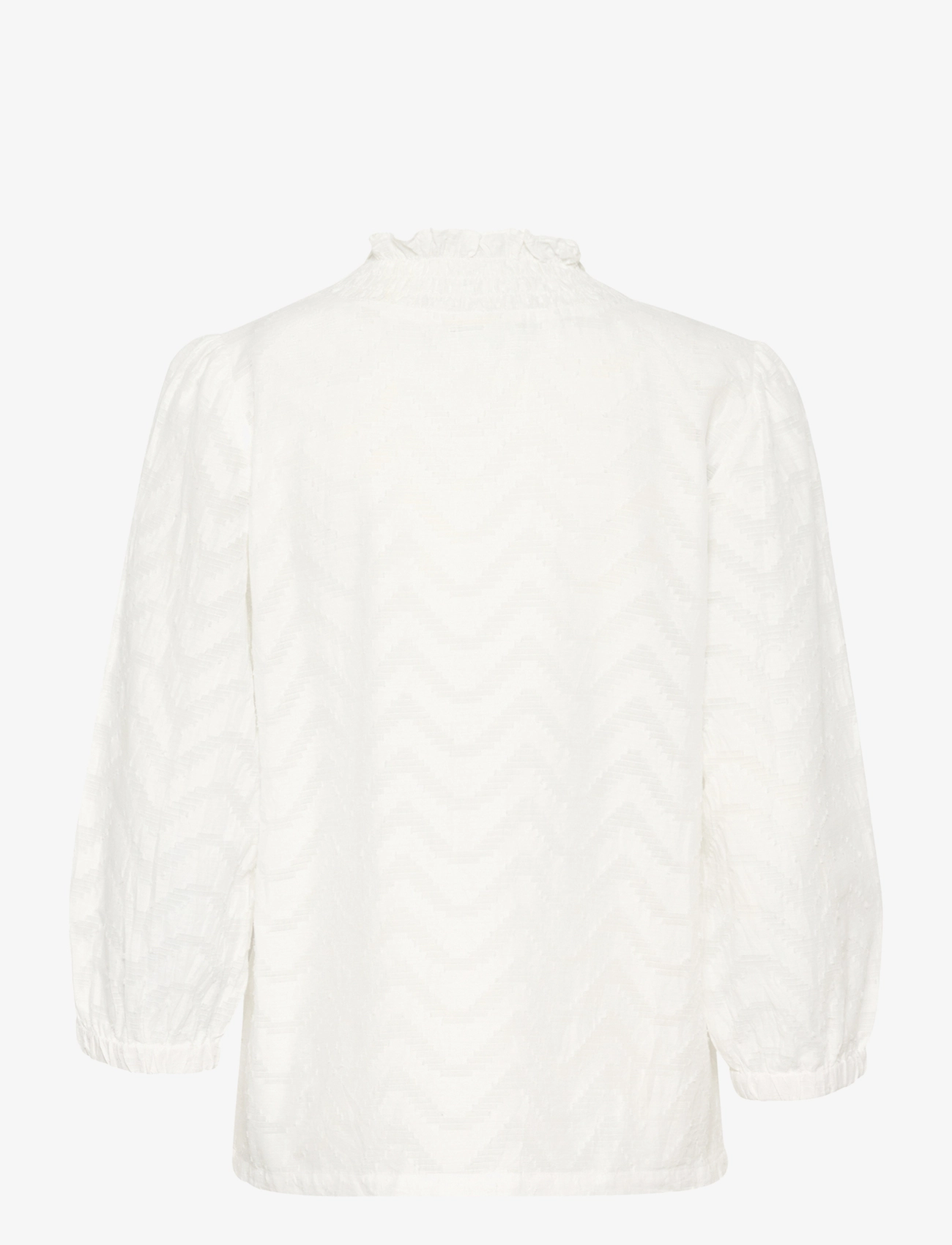 Kaffe - KAvictoria Blouse - long-sleeved blouses - chalk - 2