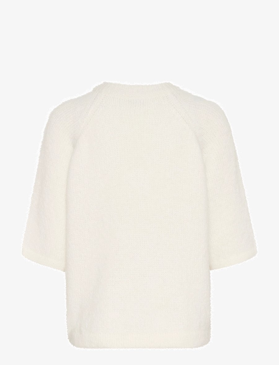 Kaffe - KAemilie V-neck Pullover - pullover - chalk - 2