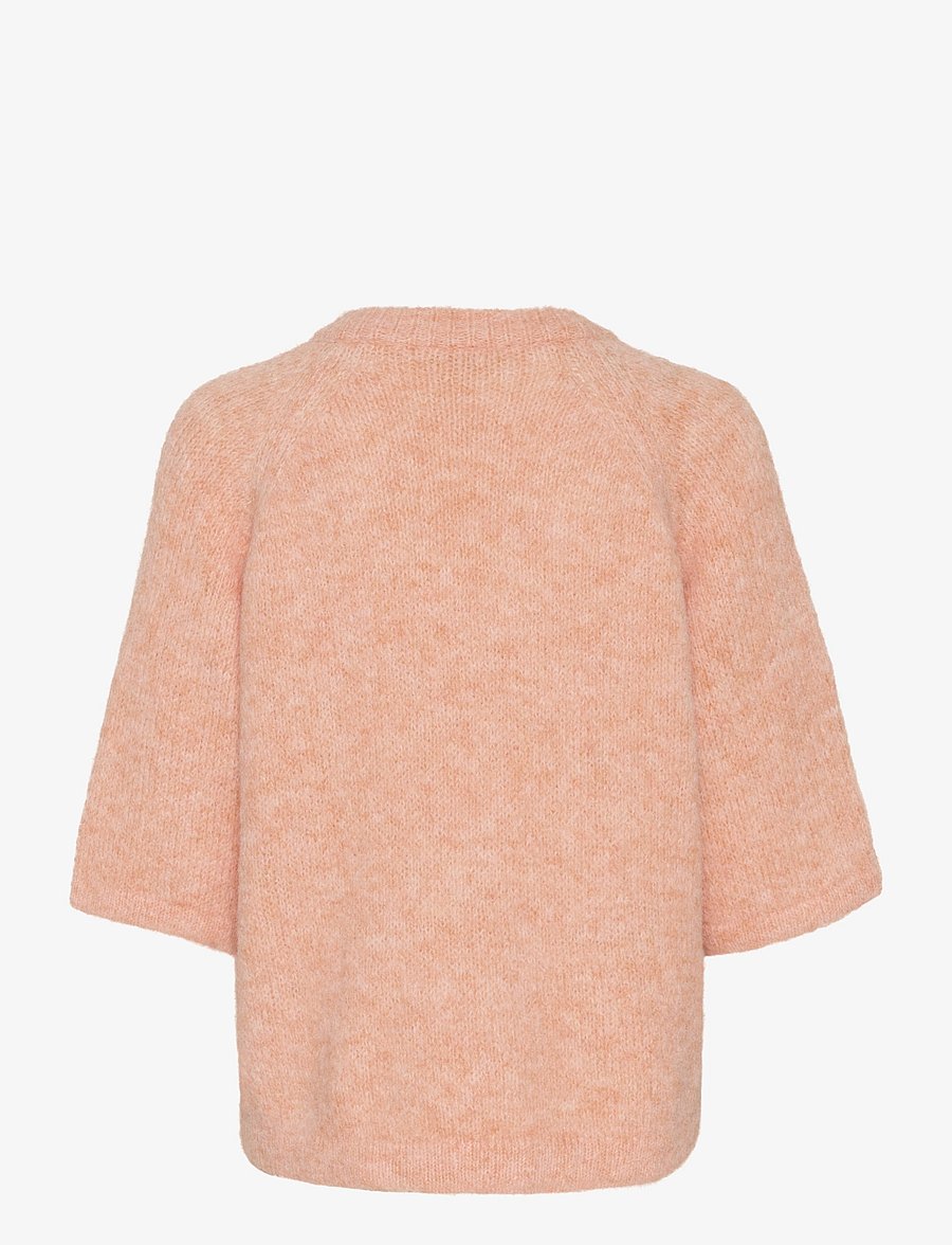 Kaffe - KAemilie V-neck Pullover - pullover - peach nectar - 2