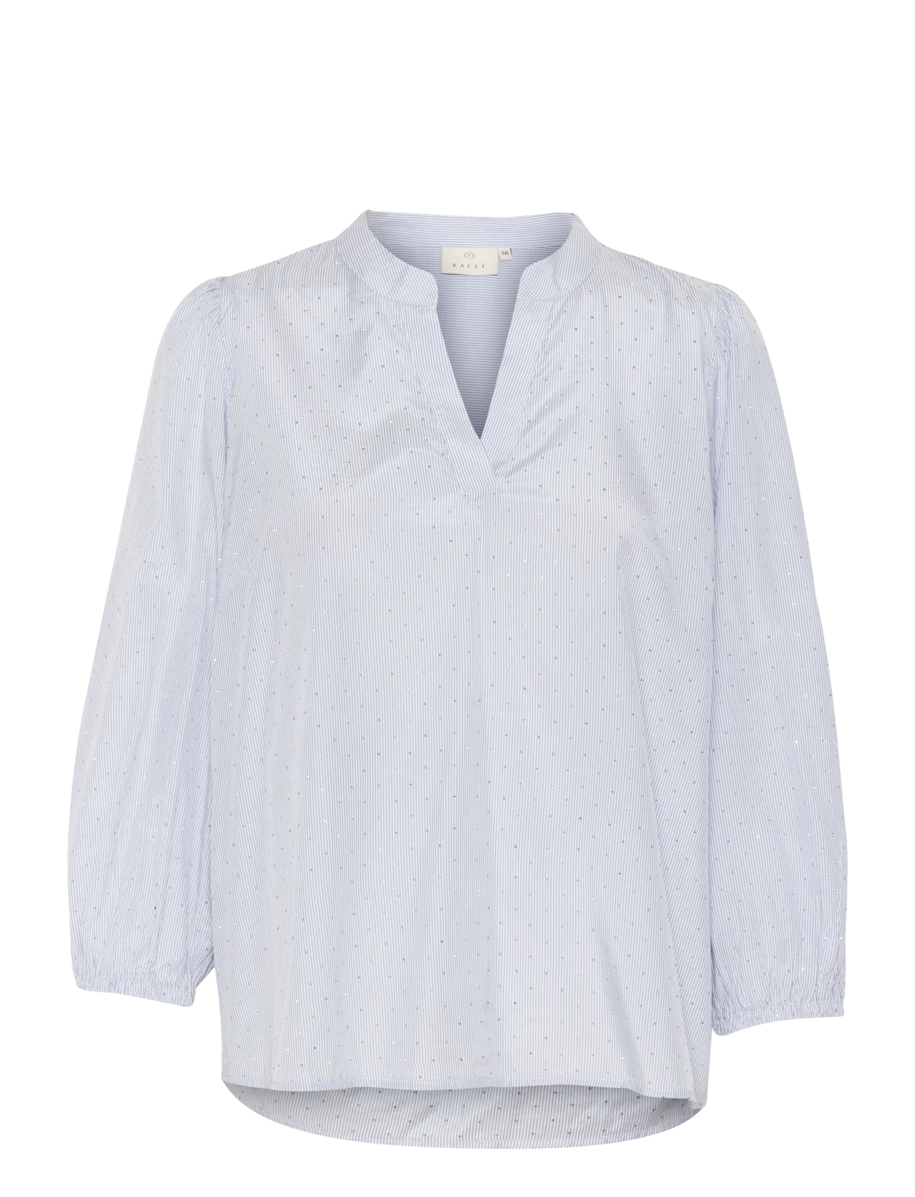Kaffe KAmilena Blouse - Transitional Layering - BLUE/WHITE STRIPE / blue