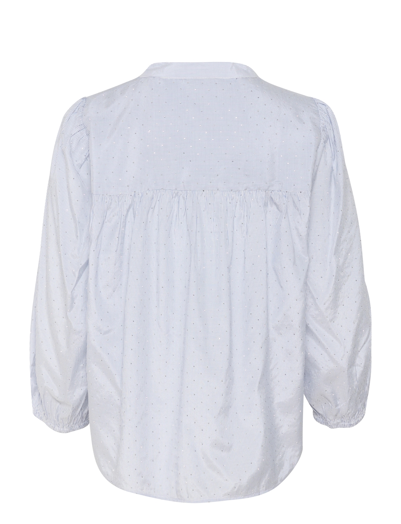 Kaffe - KAmilena Blouse - långärmade blusar - blue/white stripe - 2