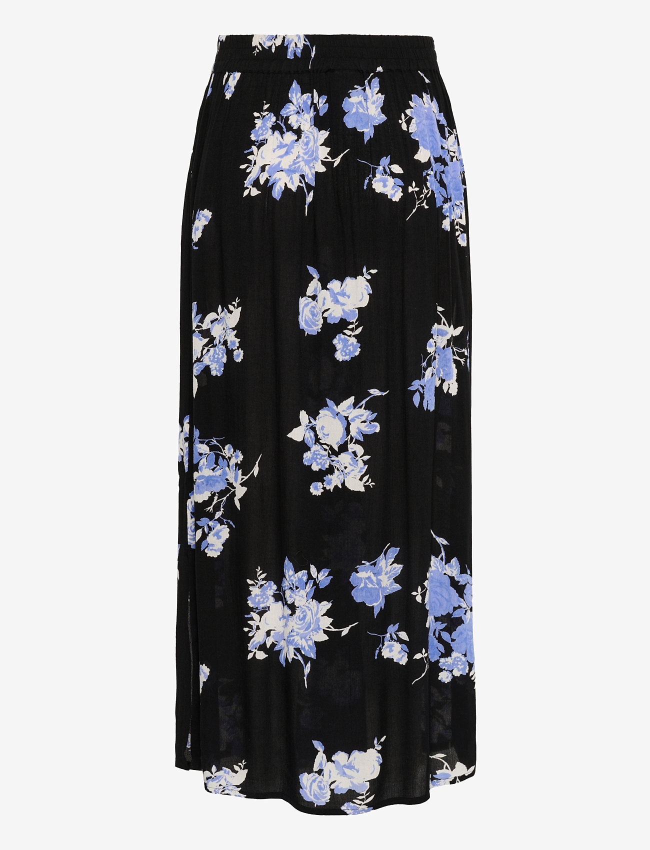Kaffe - KAedita Amber Skirt - maxi nederdele - black / blue flower print - 2