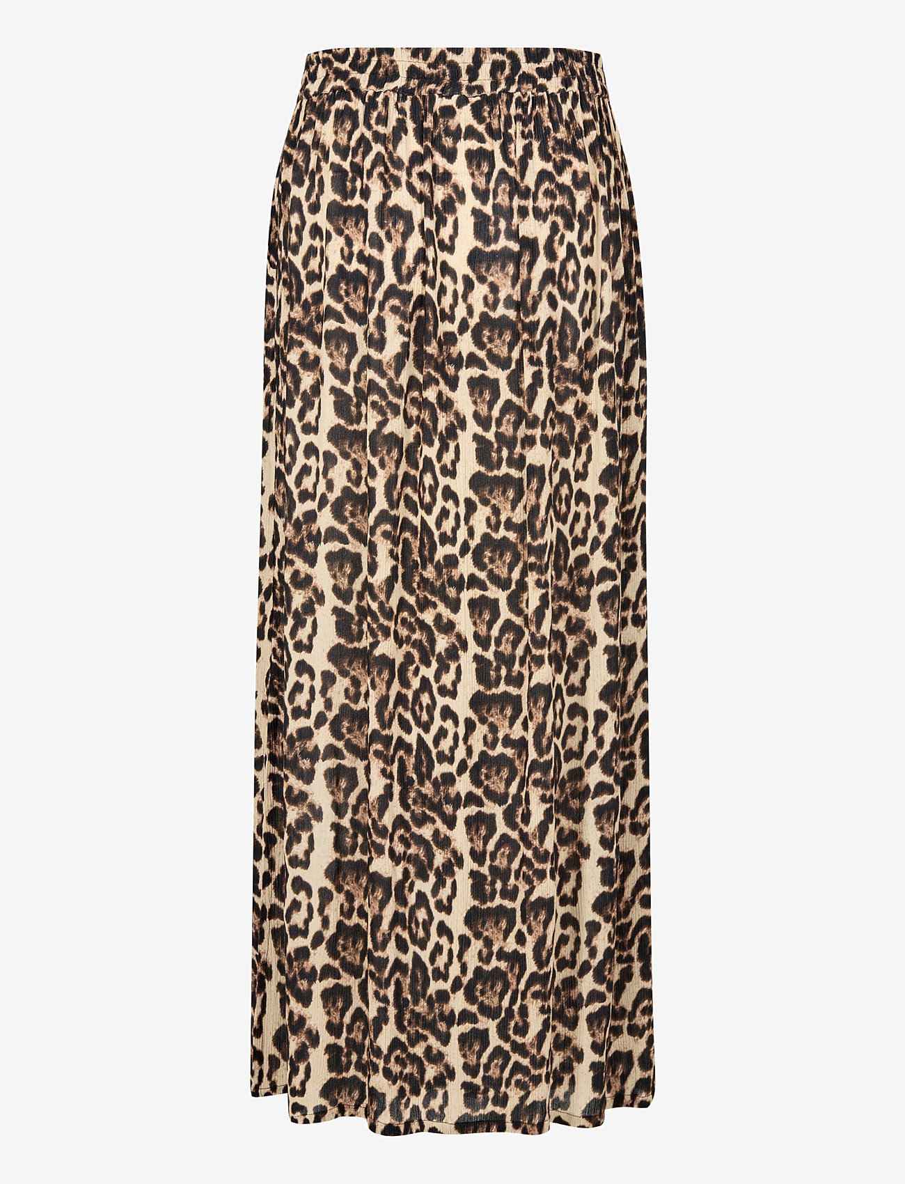 Kaffe - KAedita Amber Skirt - maxi nederdele - naturel leopard print - 2