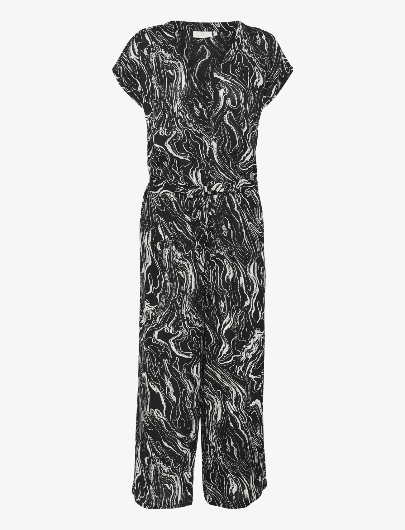 BLACK/CHALK GRAPHIC PRINT