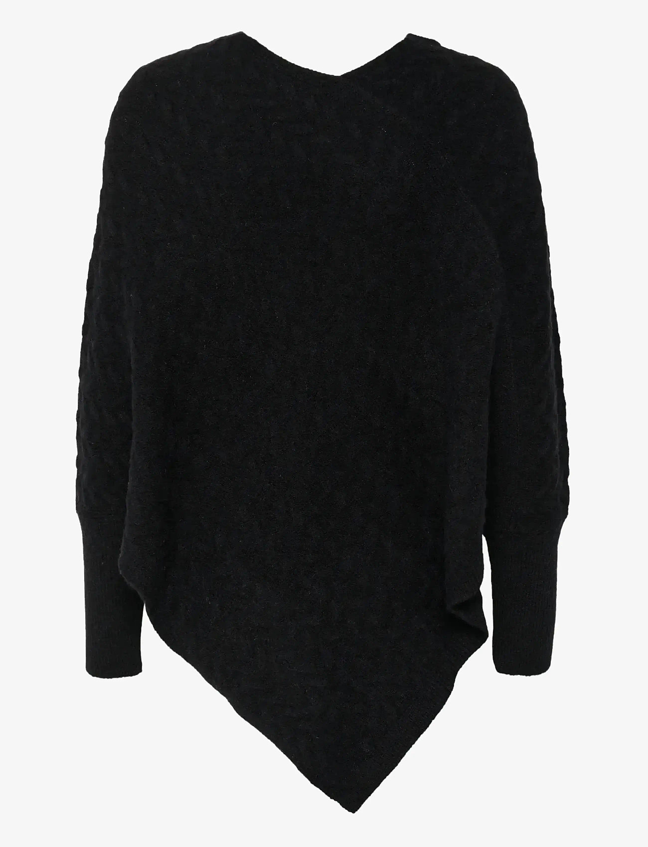 Kaffe - KAvinnie Poncho - laveste priser - black deep - 2