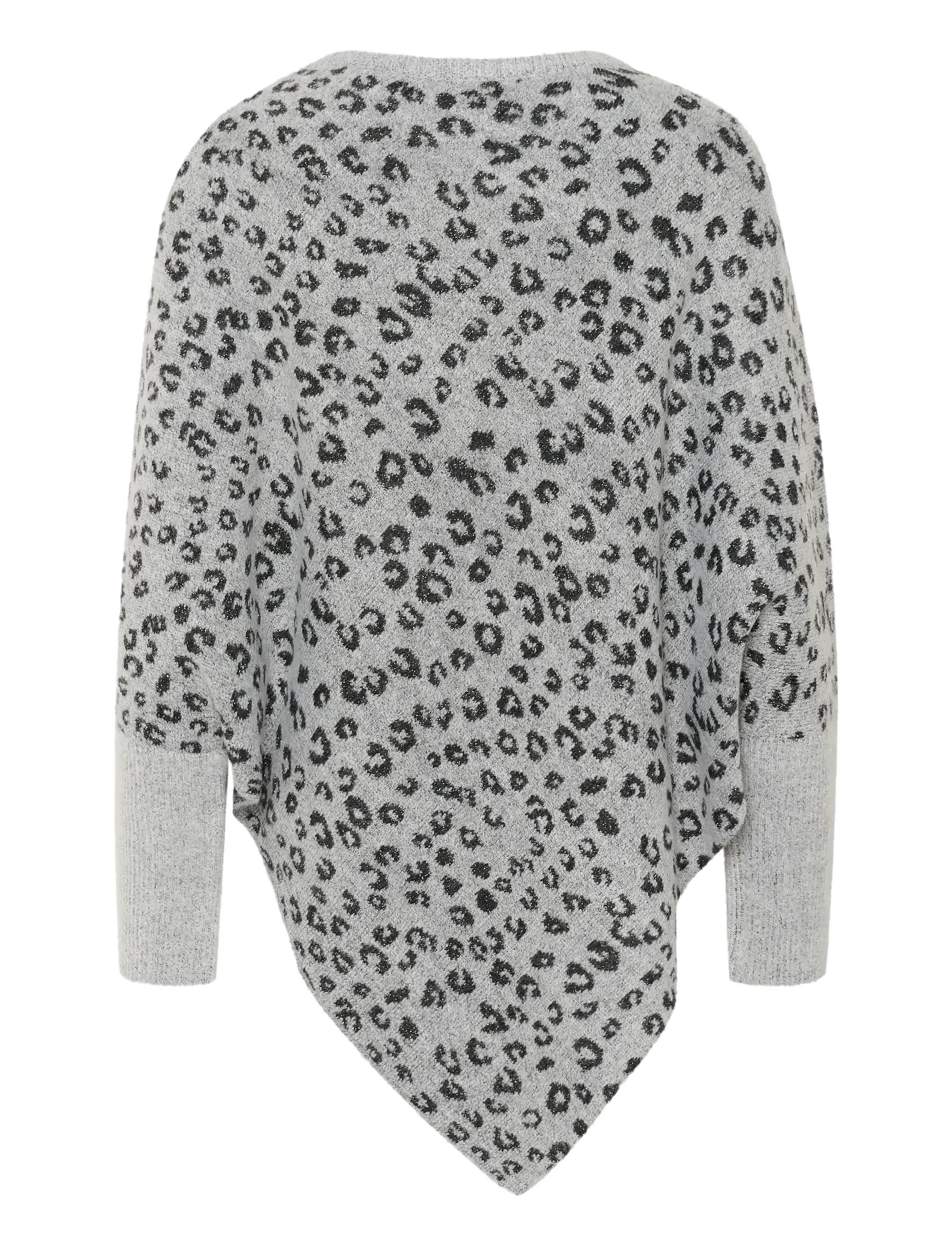 Kaffe - KAmolly Poncho - ponchoer & kapper - grey melange - 2