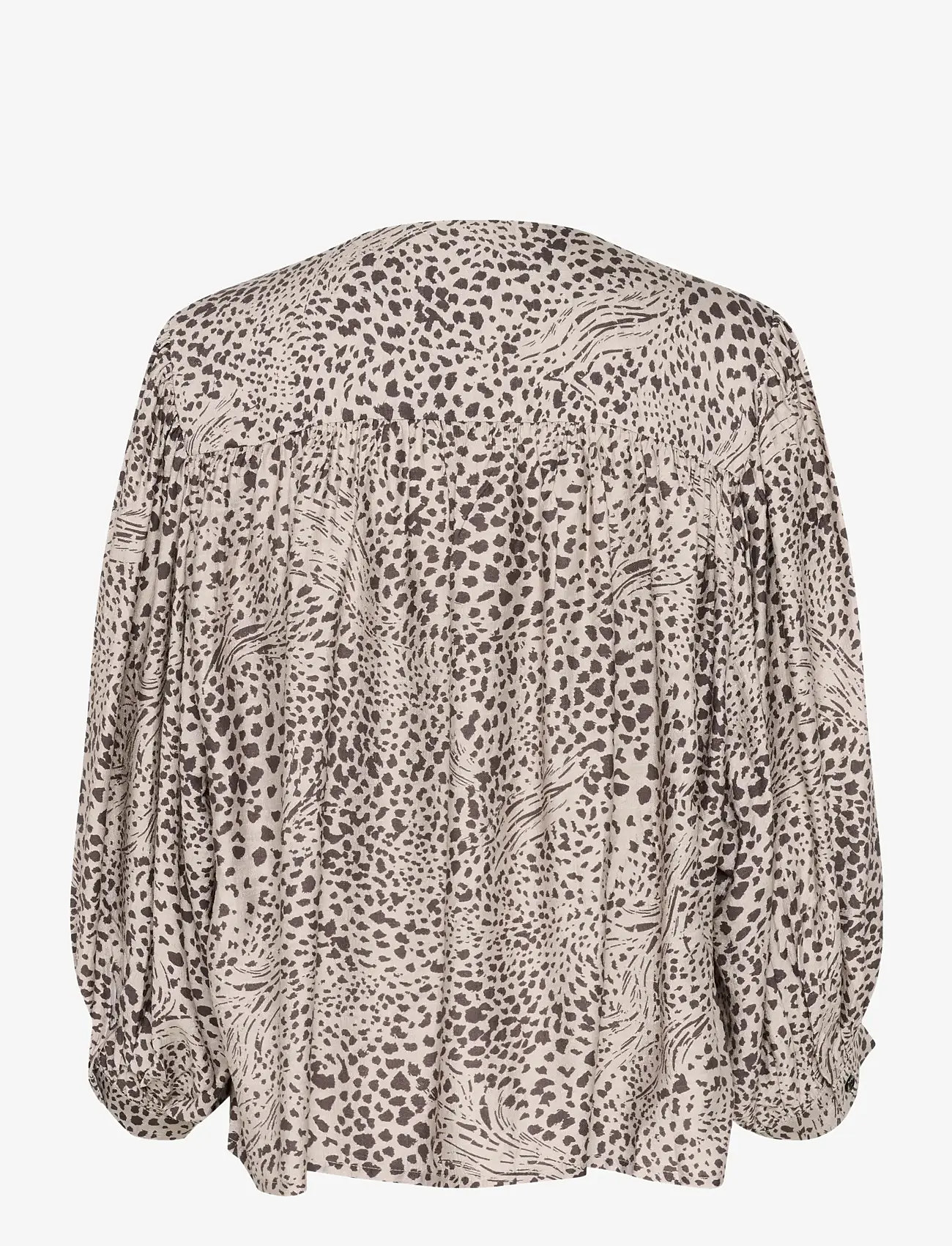 Kaffe - KAdebra Blouse - pikkade varrukatega pluusid - abstract leopard - 1