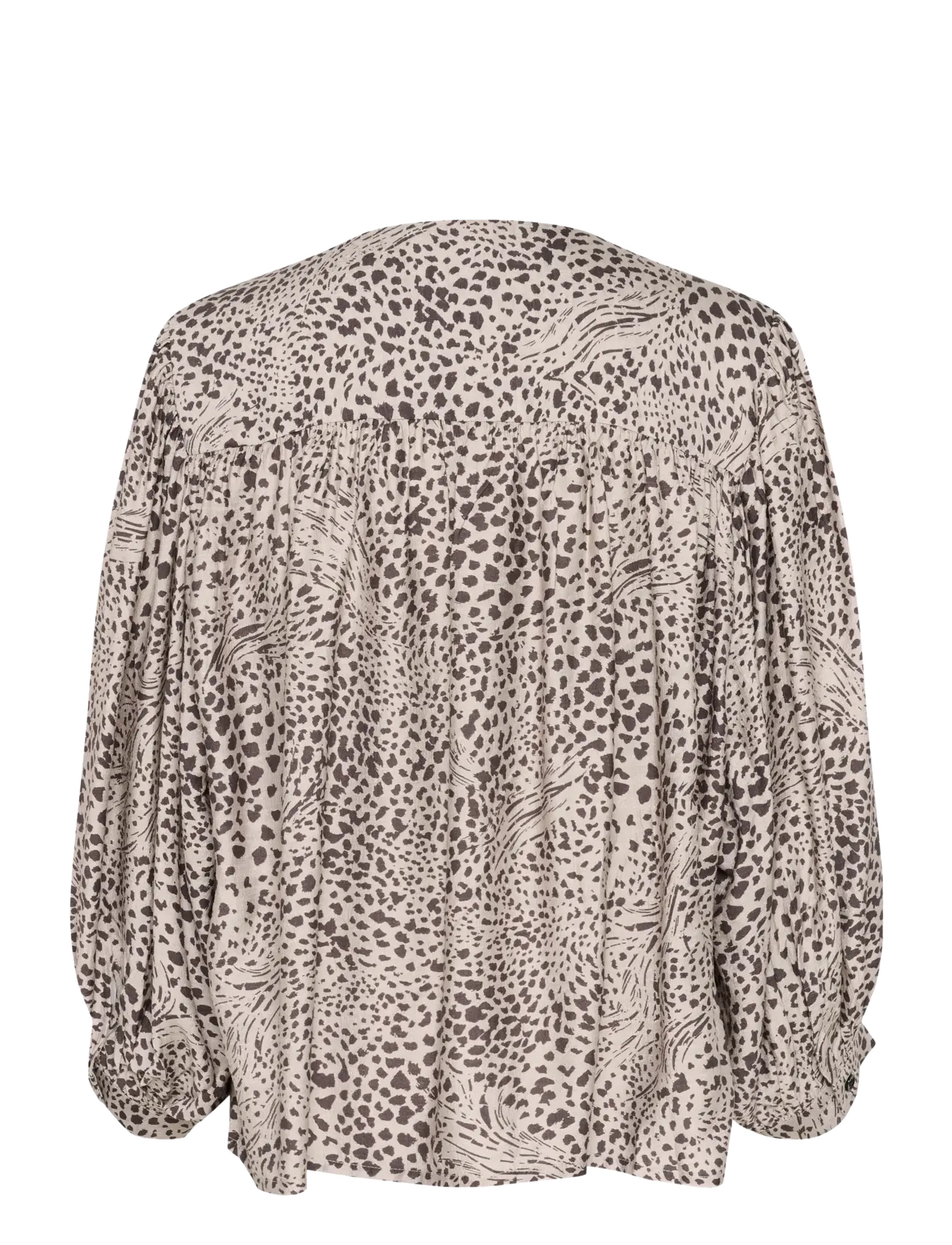 Kaffe - KAdebra Blouse - långärmade blusar - abstract leopard - 2