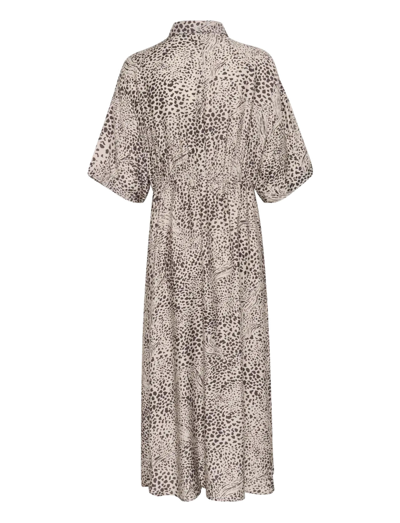 Kaffe - KAdebra Shirt Dress - abstract leopard - 2