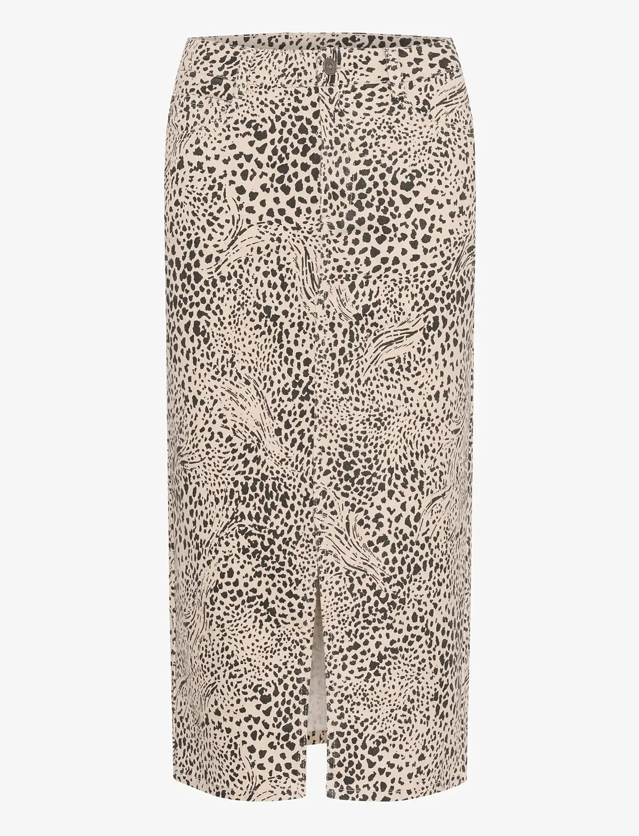 Kaffe - KAlisa Skirt - midi-röcke - abstract leopard - 1