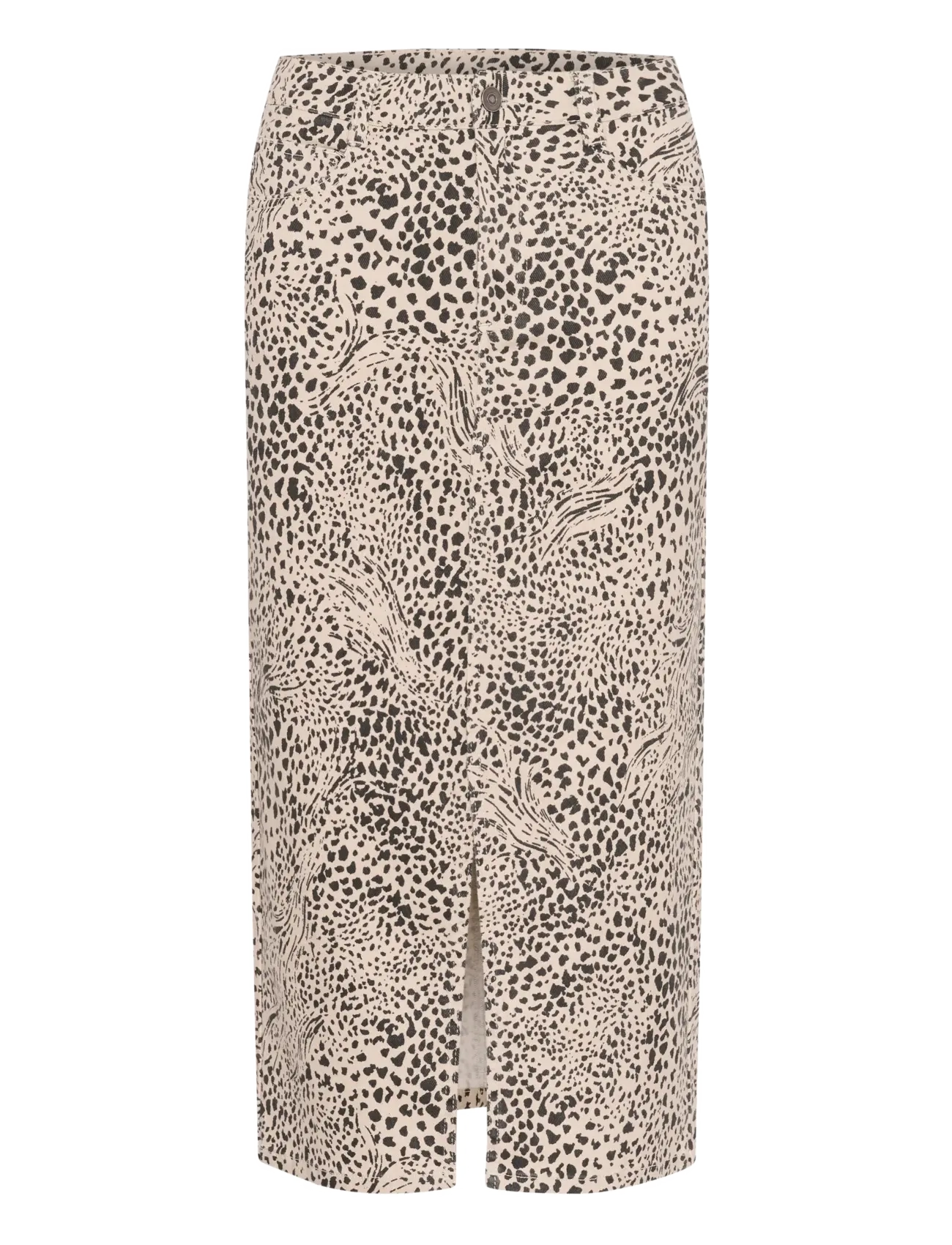 Kaffe KAlisa Skirt - Transitional Layering - ABSTRACT LEOPARD / multi