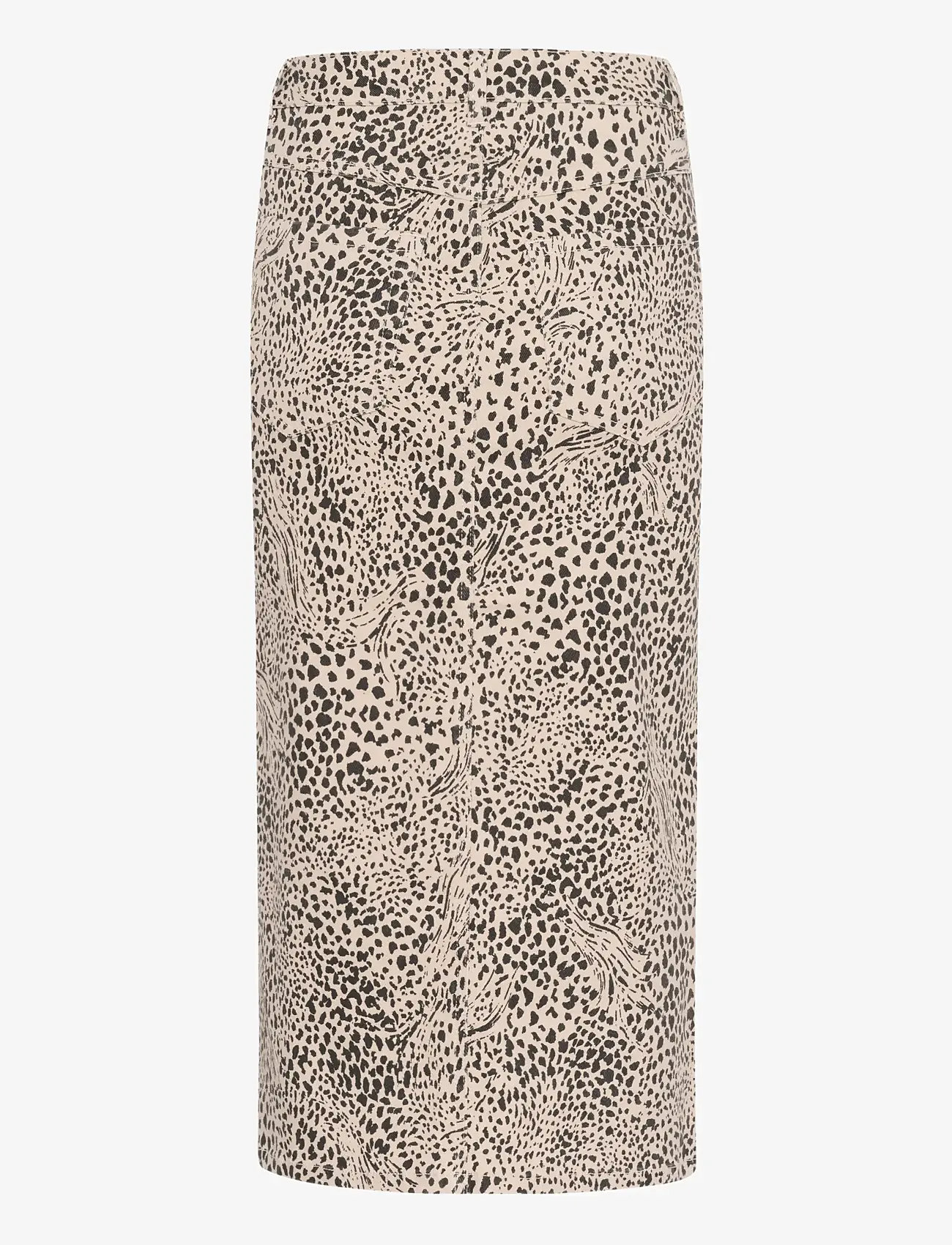 Kaffe - KAlisa Skirt - midi-röcke - abstract leopard - 2