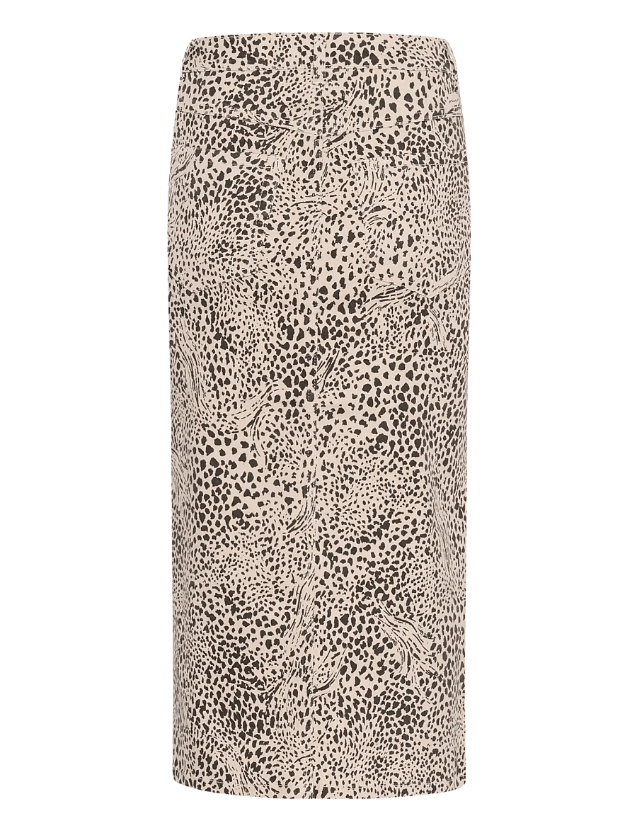 Kaffe - KAlisa Skirt - midi-röcke - abstract leopard - 2
