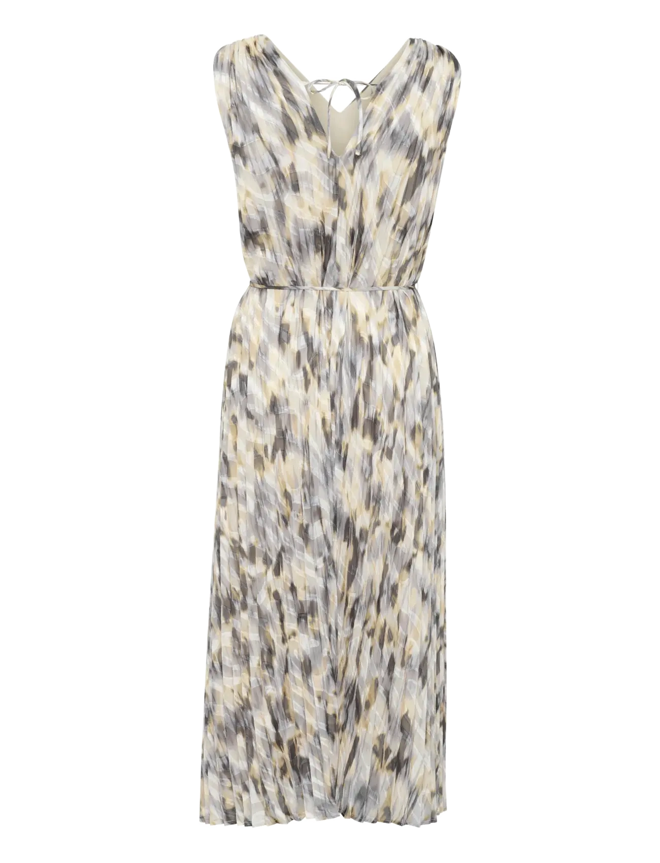 Kaffe - KAvicki Dress - sommerkjoler - grey graphic blur print - 2