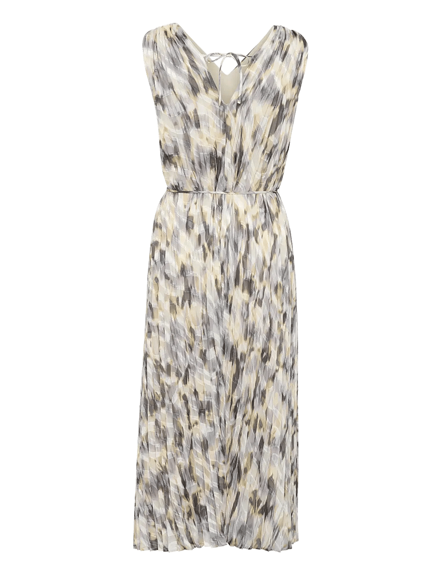 Kaffe - KAvicki Dress - sommerkleider - grey graphic blur print - 2