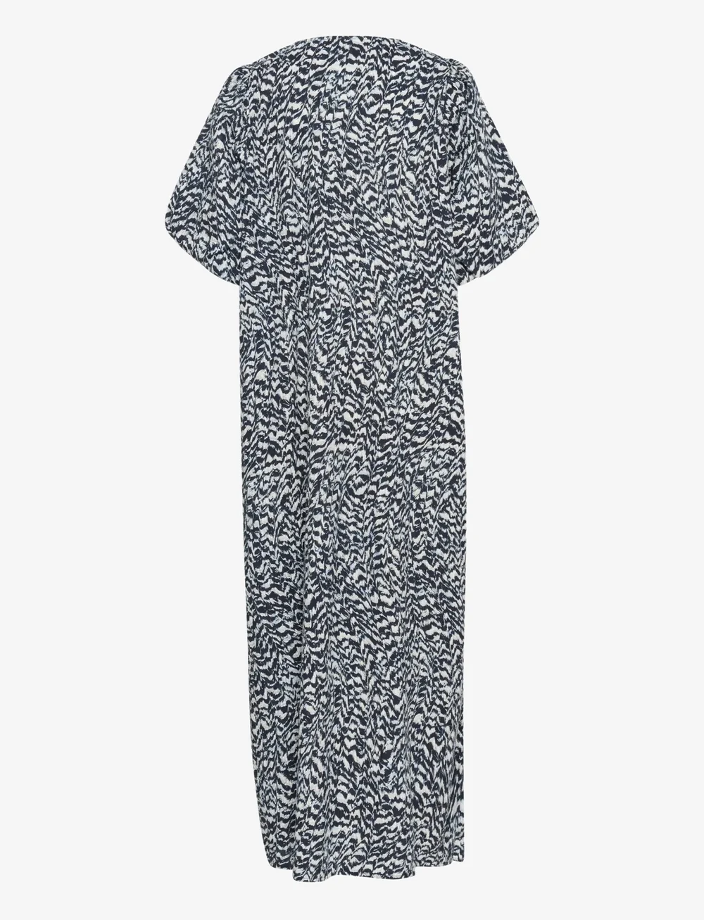 Kaffe - KAruffalo Dress - kesämekot - blue / white graphic print - 2