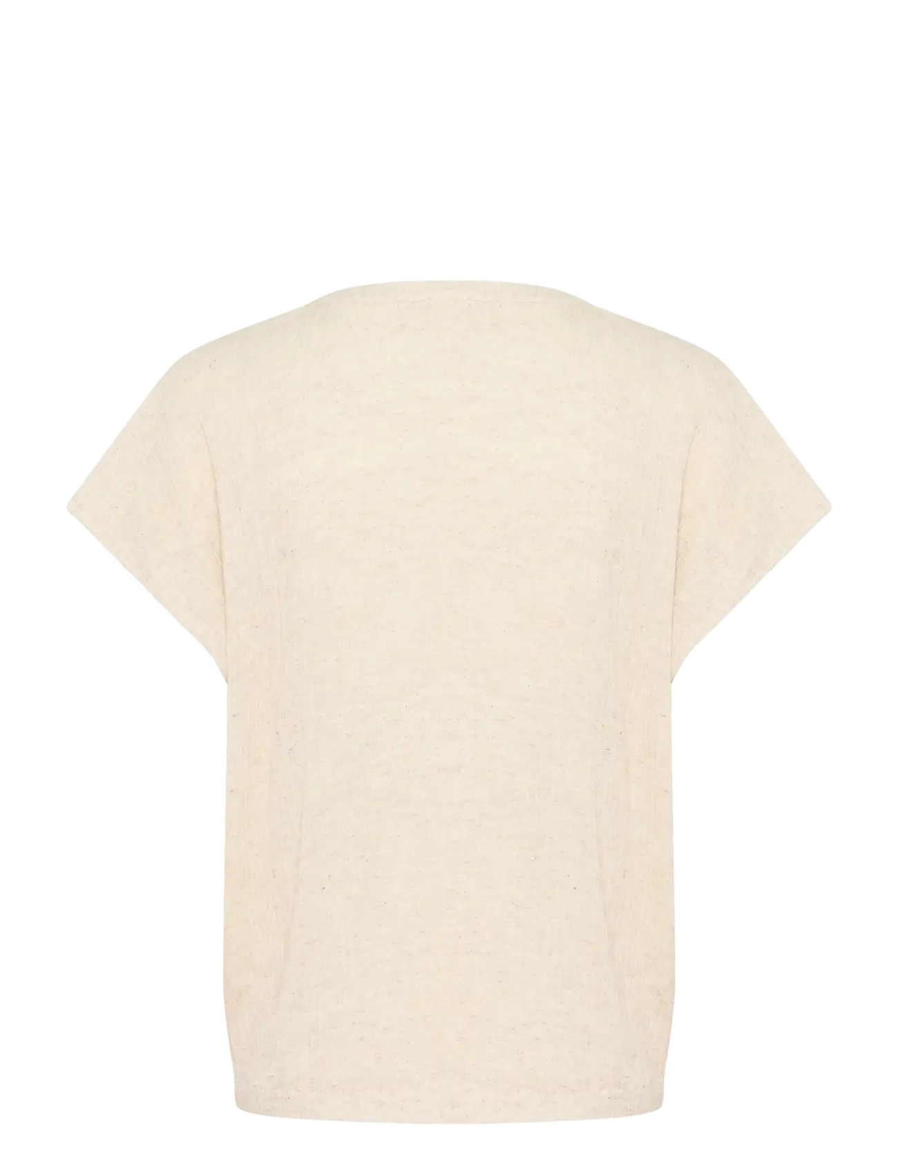 Kaffe - KAgitte Blouse - kurzärmelige blusen - feather gray melange - 2