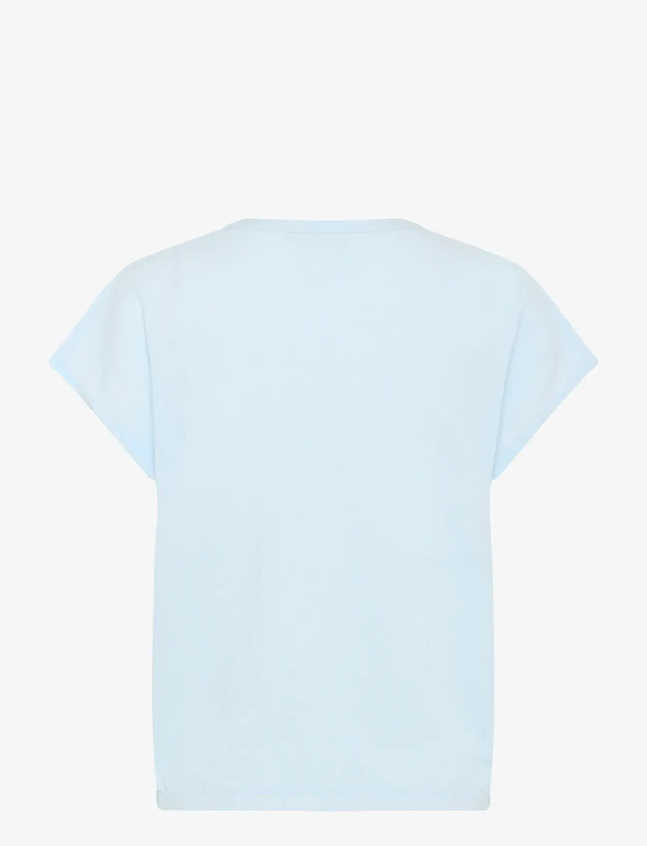 Kaffe - KAgitte Blouse - lühikeste varrukatega pluusid - nantucket breeze - 1