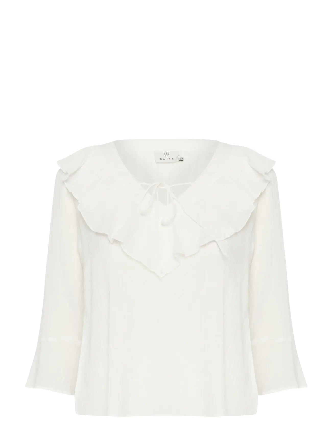 Kaffe KAjohanna Blouse - Plus Size - CHALK / cream