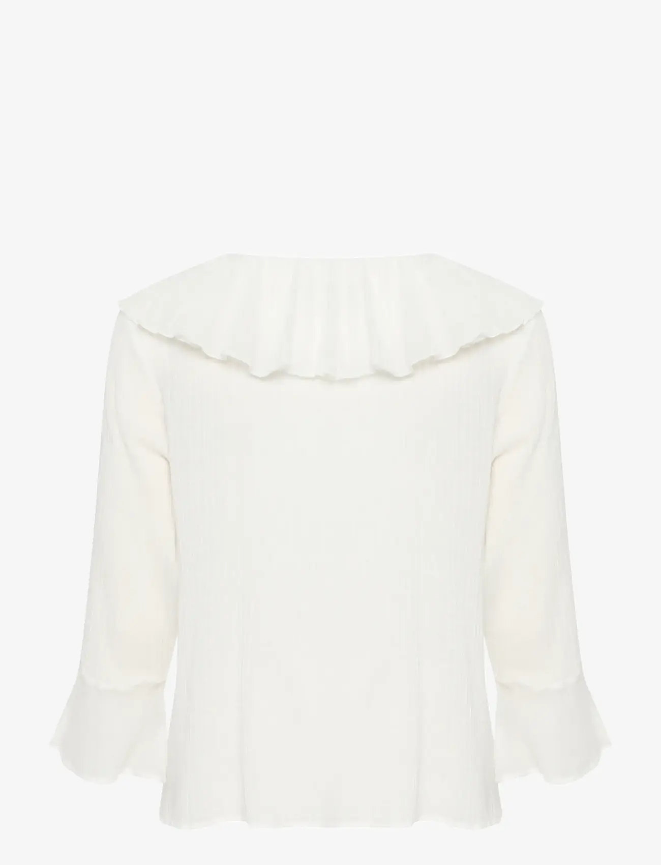 Kaffe - KAjohanna Blouse - langärmlige blusen - chalk - 2