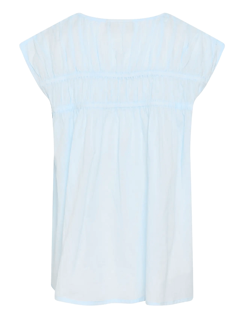 Kaffe - KAthua Blouse - Ärmlösa blusar - nantucket breeze - 2