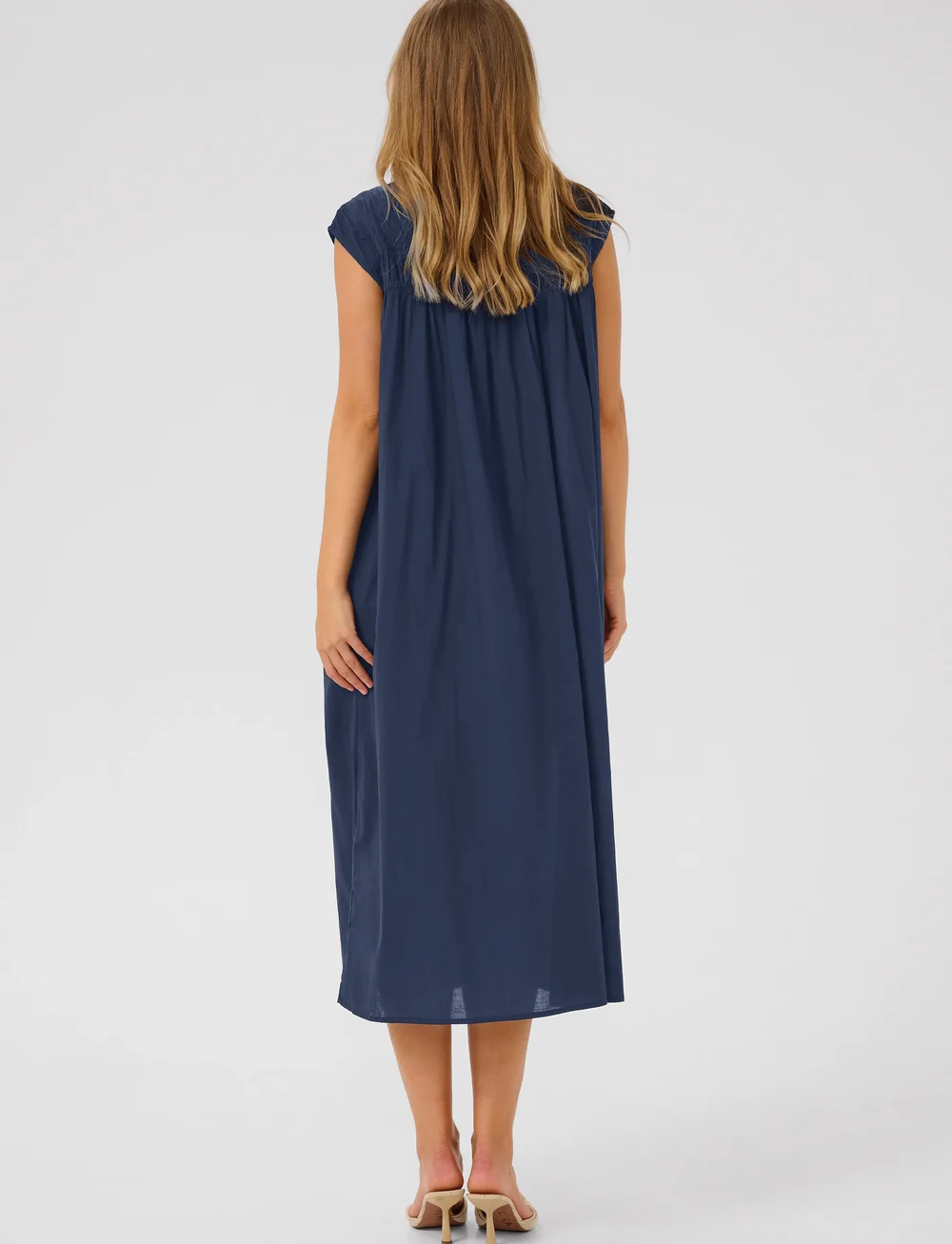Kaffe - KAthua Dress - vasaras kleitas - midnight marine - 3