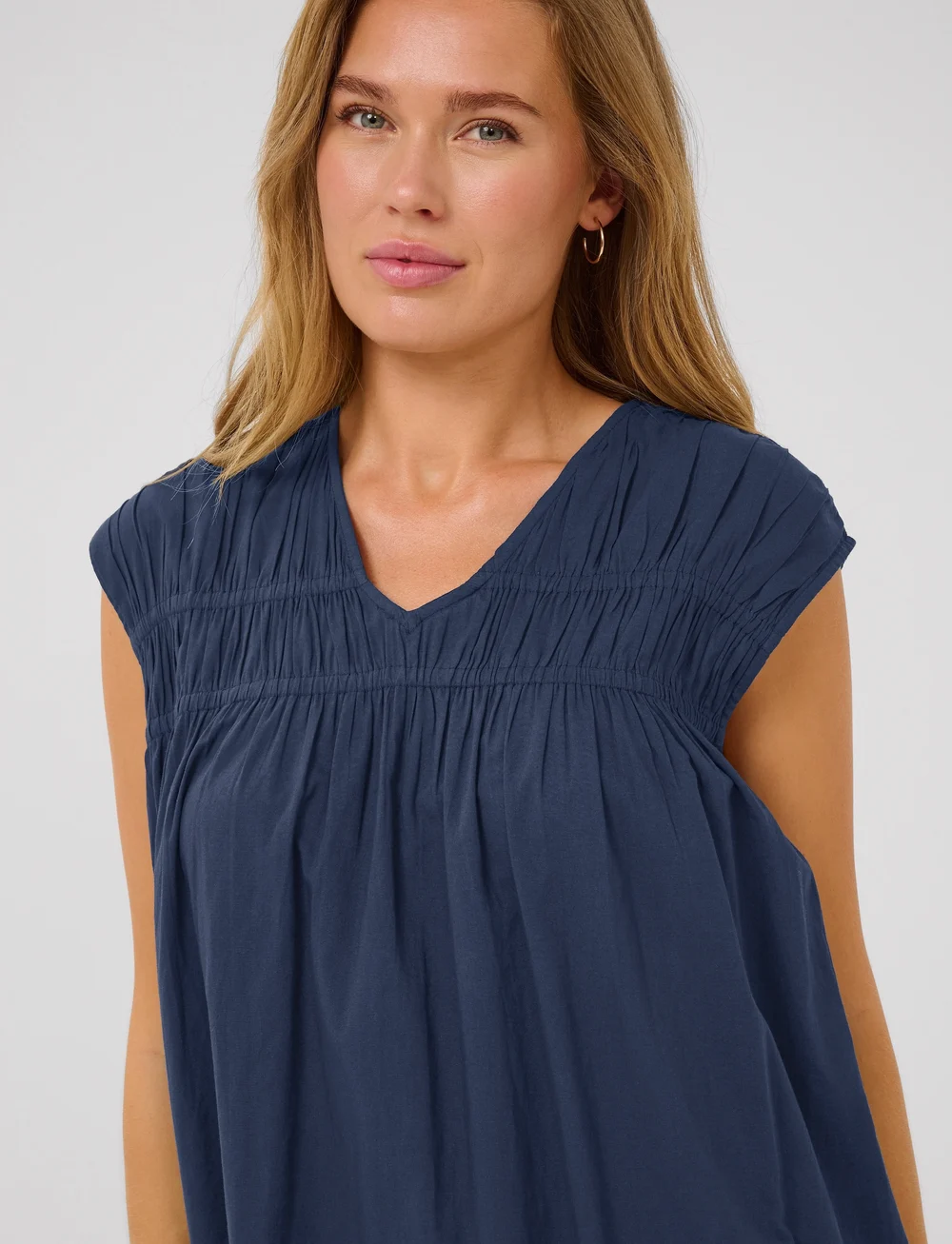 Kaffe - KAthua Dress - vasaras kleitas - midnight marine - 4