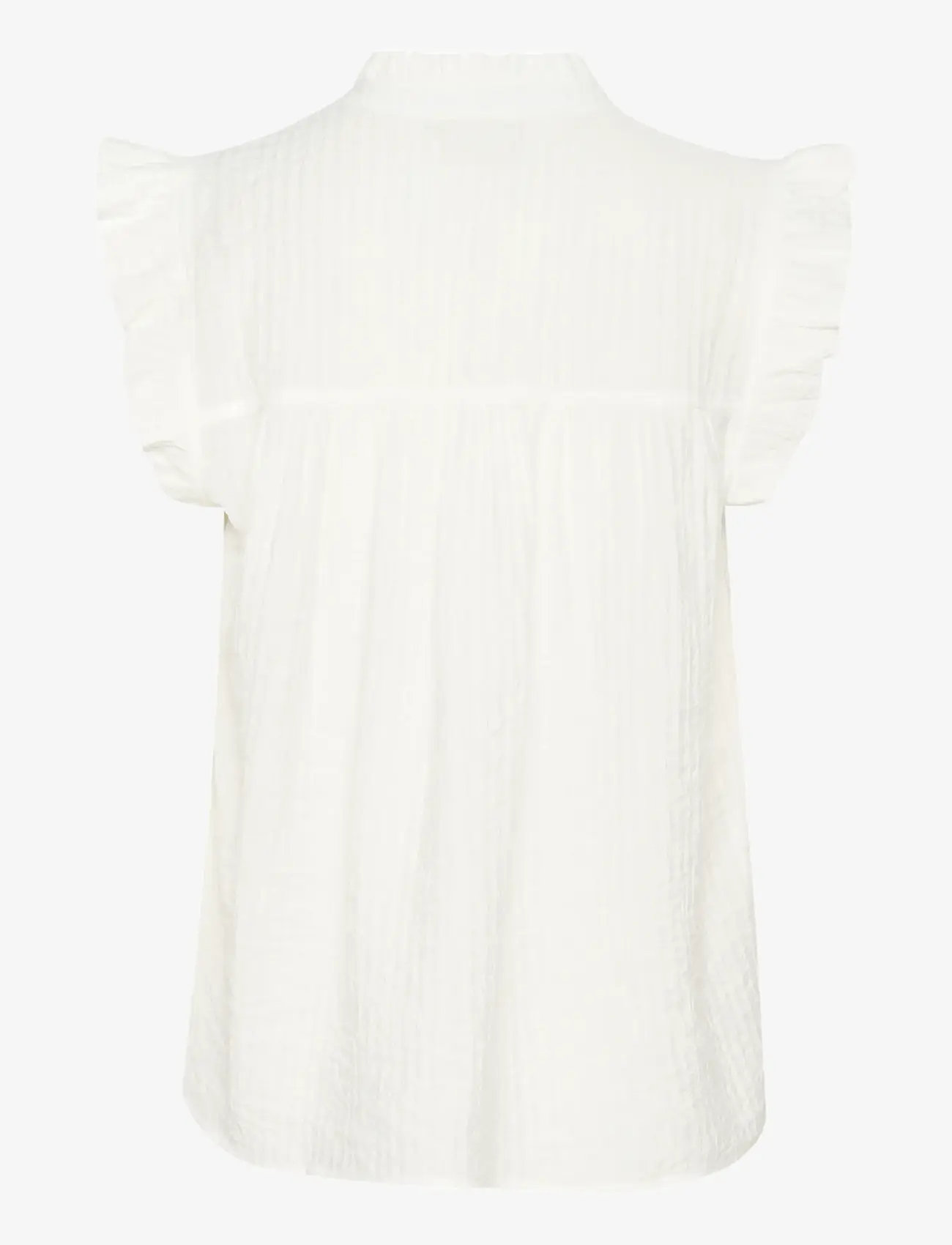 Kaffe - KAliany Via Blouse - Ärmellose blusen - chalk - 1