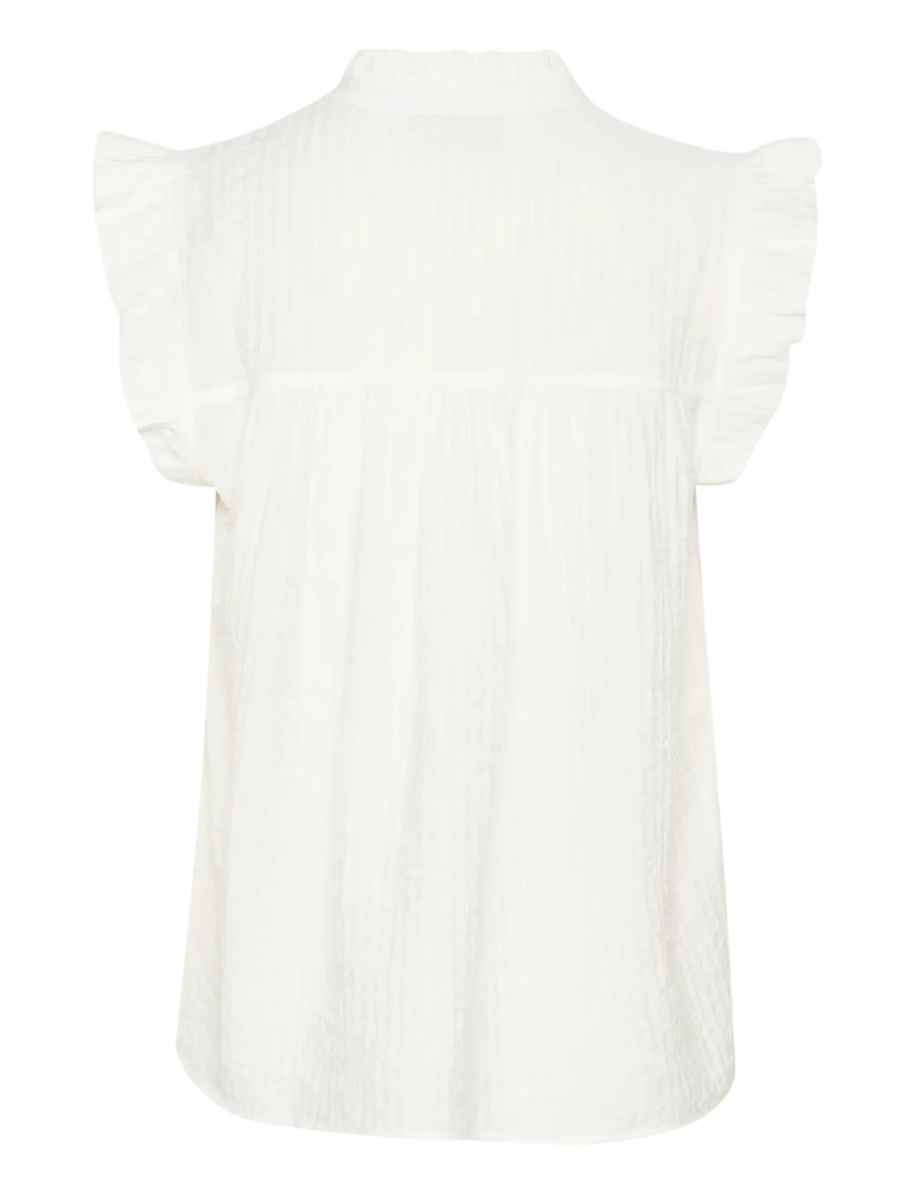 Kaffe - KAliany Via Blouse - sleeveless blouses - chalk - 2