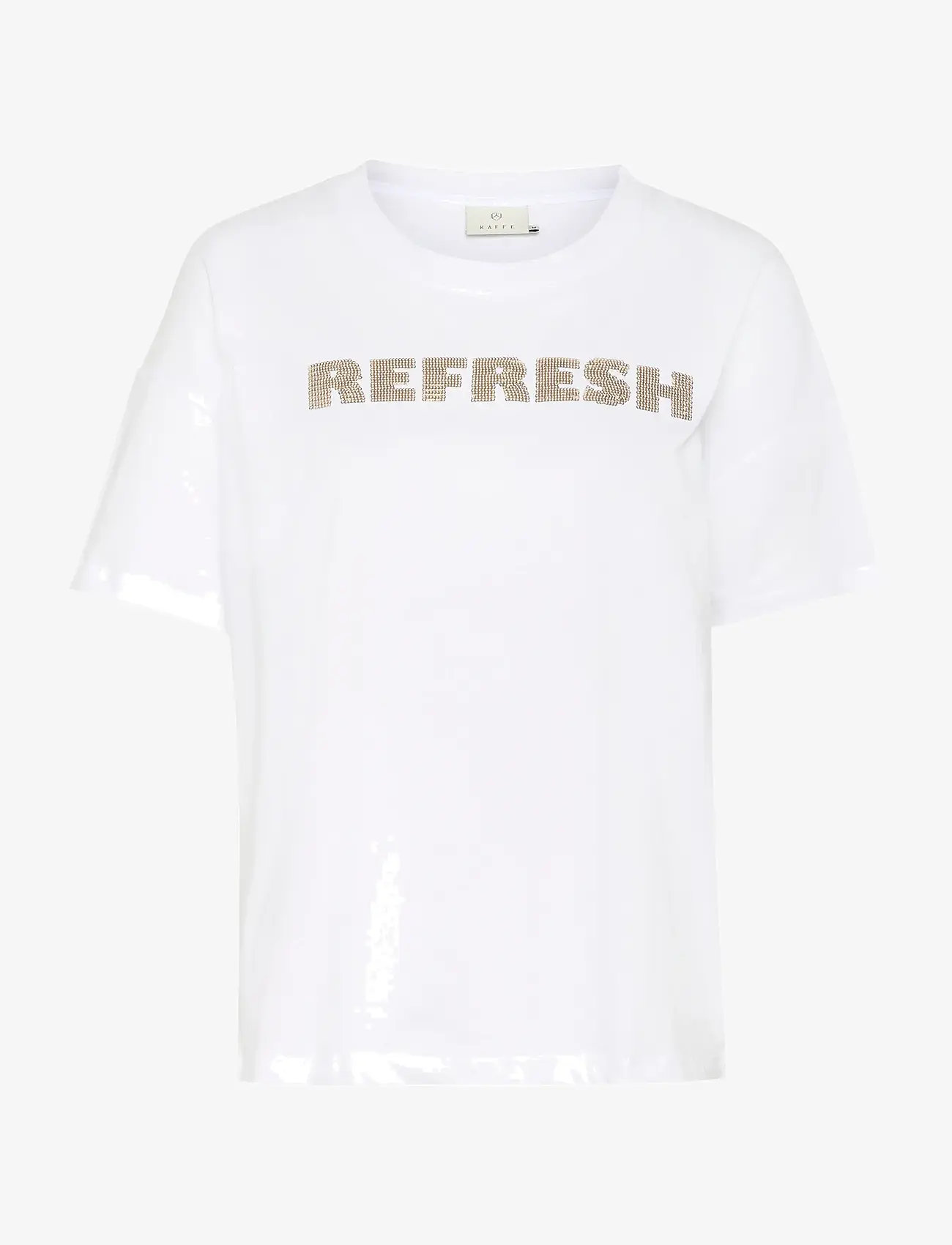 Kaffe - KAlunda T-Shirt - t-shirts - optical white - 1