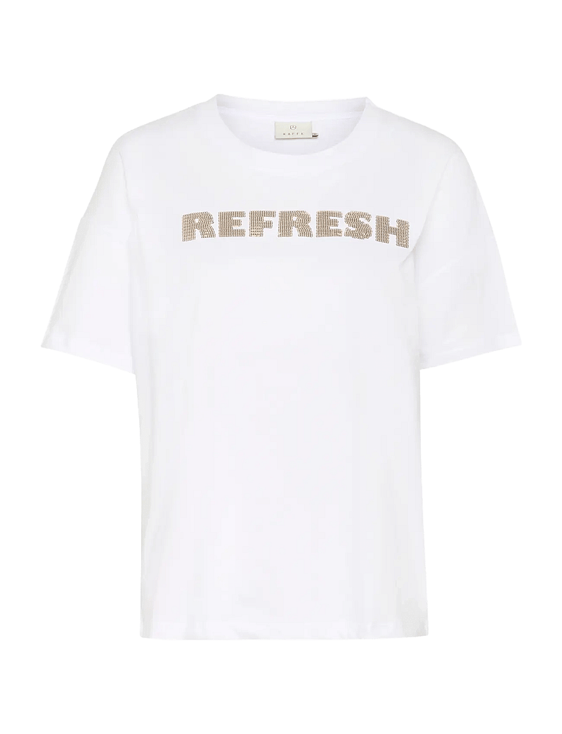 Kaffe - KAlunda T-Shirt - t-shirts - optical white - 1
