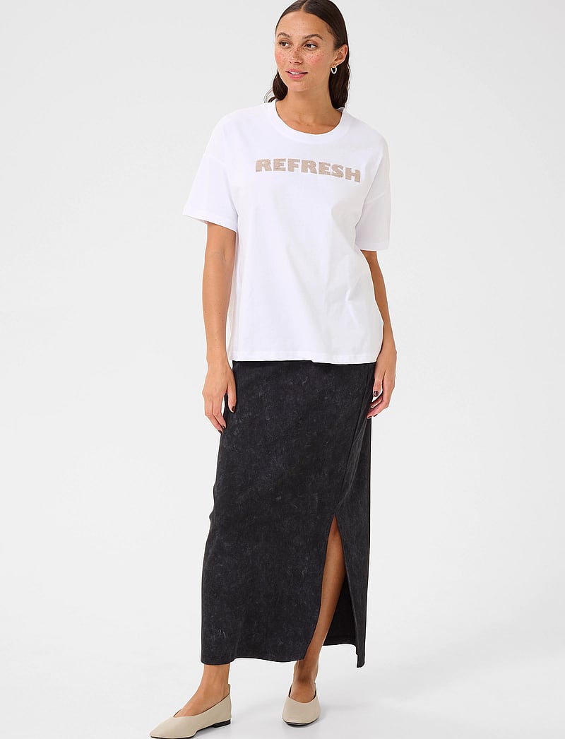 Kaffe - KAlunda T-Shirt - t-shirts - optical white - 3