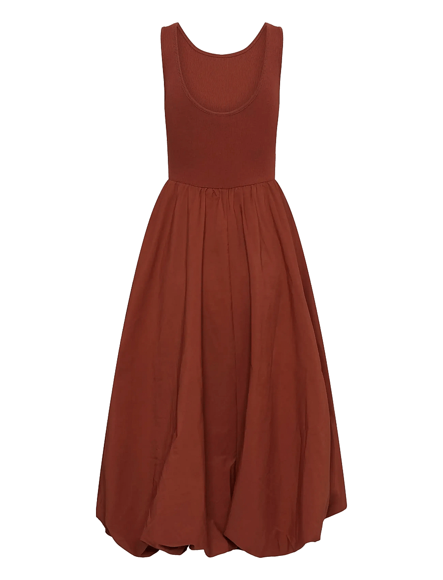 Kaffe - KAkirsten Dress - abendkleider - henna - 2