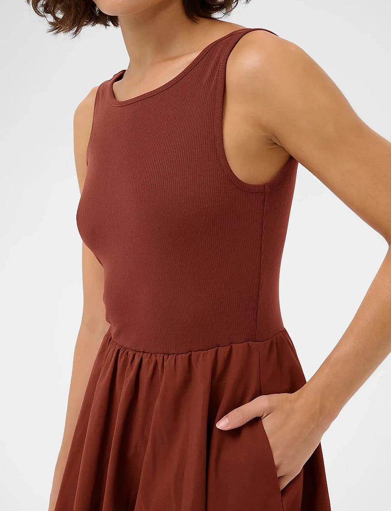Kaffe - KAkirsten Dress - abendkleider - henna - 5