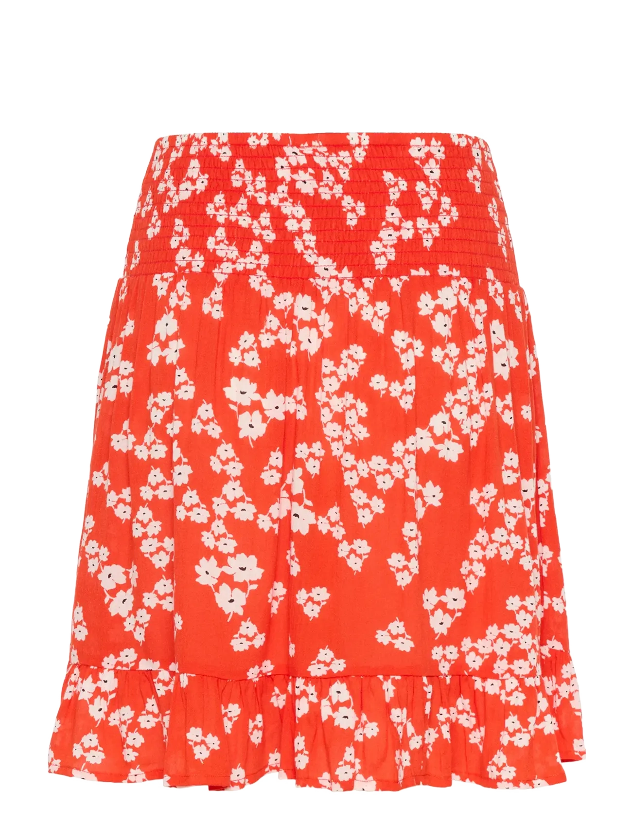 Kaffe - KAthora Amber Skirt - midiseelikud - red/chalk/red petit fleur - 2