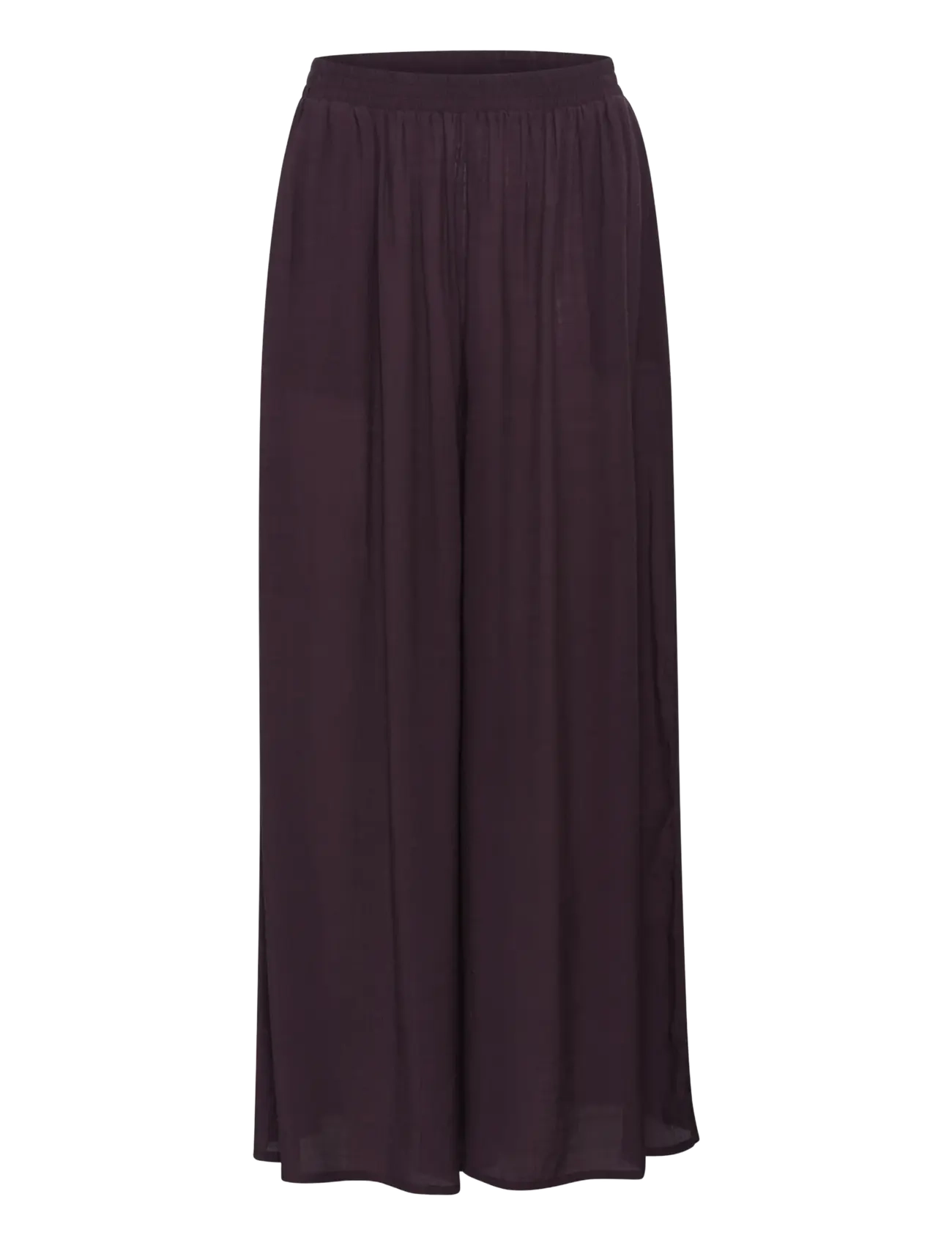 Kaffe KAanja Pant - Bukser - FUDGE / burgundy