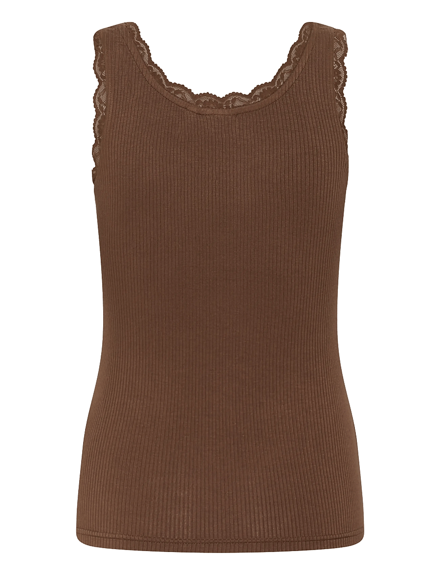 Kaffe - KAOMI TOP - Ärmellose tops - carafe - 0