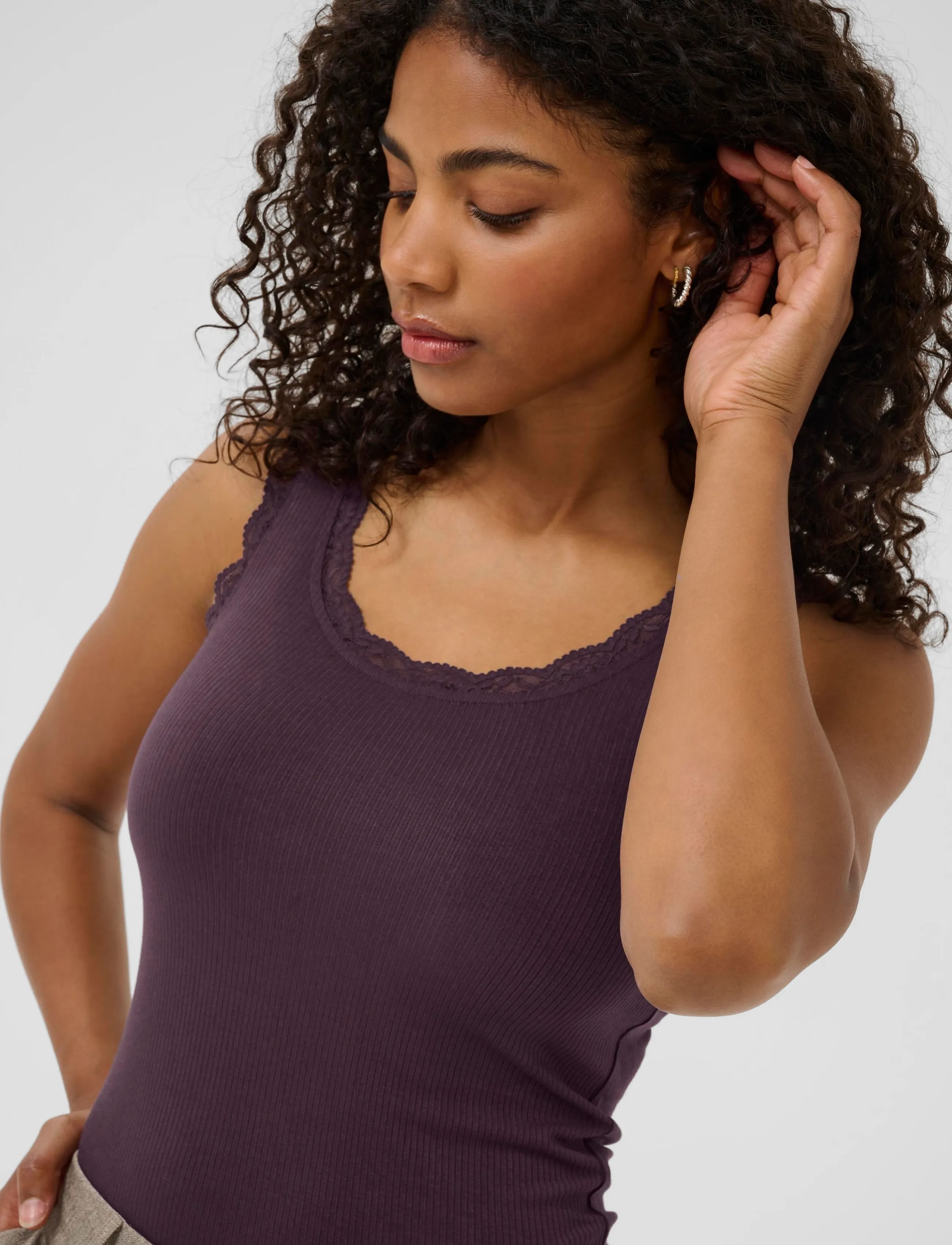 Kaffe - KAomi top - fudge - 5