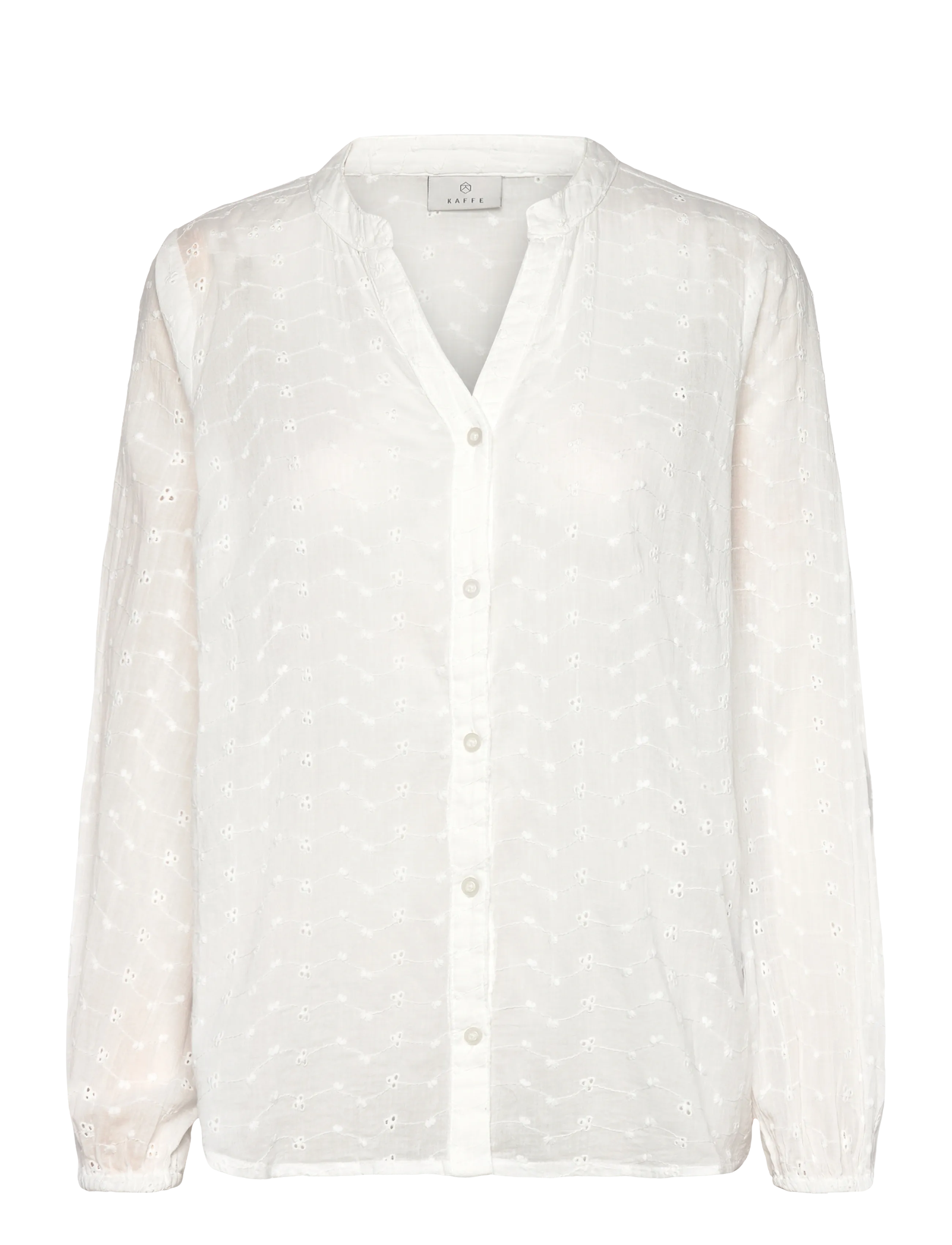 Kaffe KAmay shirt - Officewear - CHALK / white