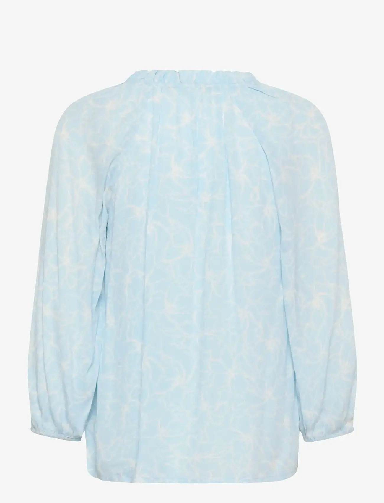 Kaffe - KAtine Amber Blouse - langærmede bluser - nantucket breeze chalk flower - 2