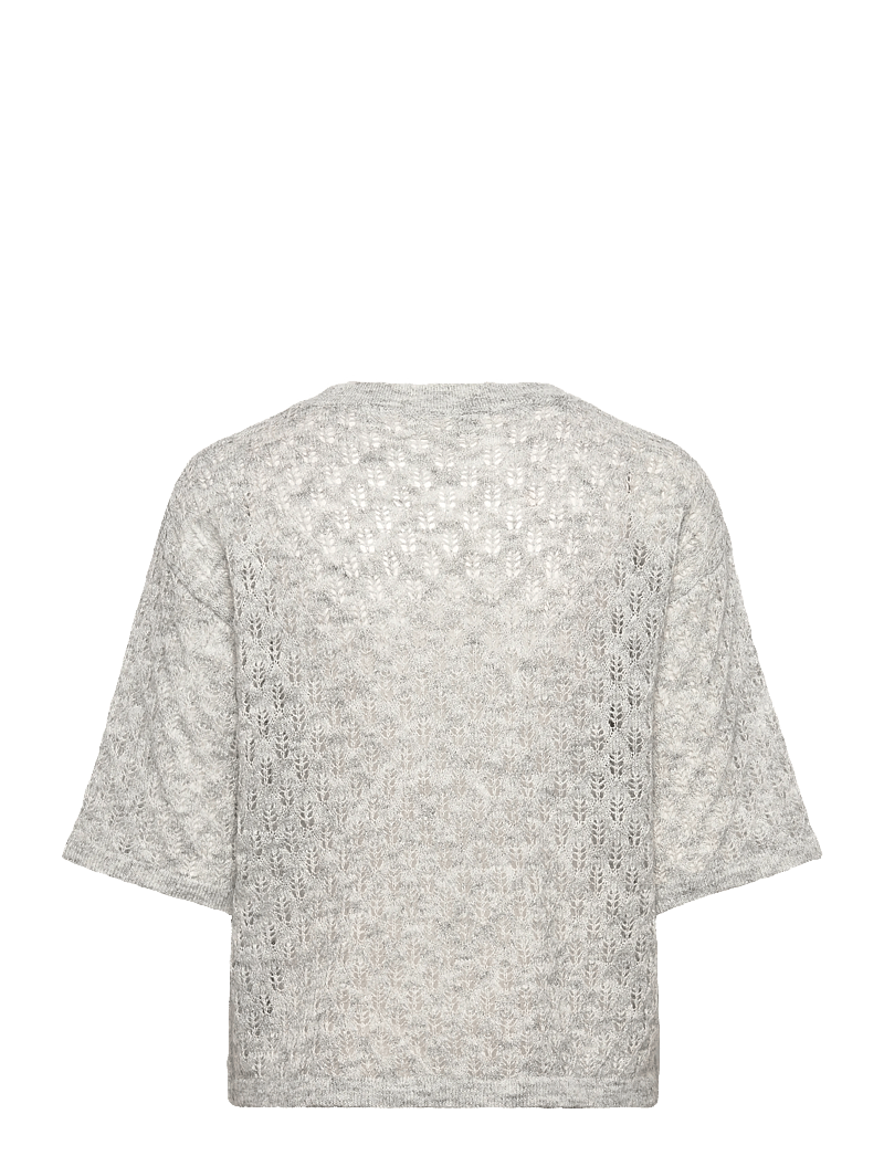 Kaffe - KAlourine V-Neck Pullover - pullover - light grey melange - 1