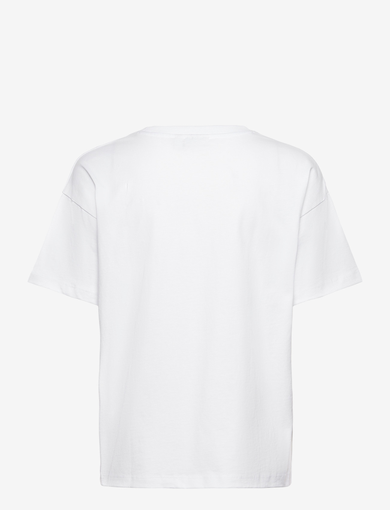 Kaffe - KAadelina T-Shirt - t-shirts - optical white/black text print - 1