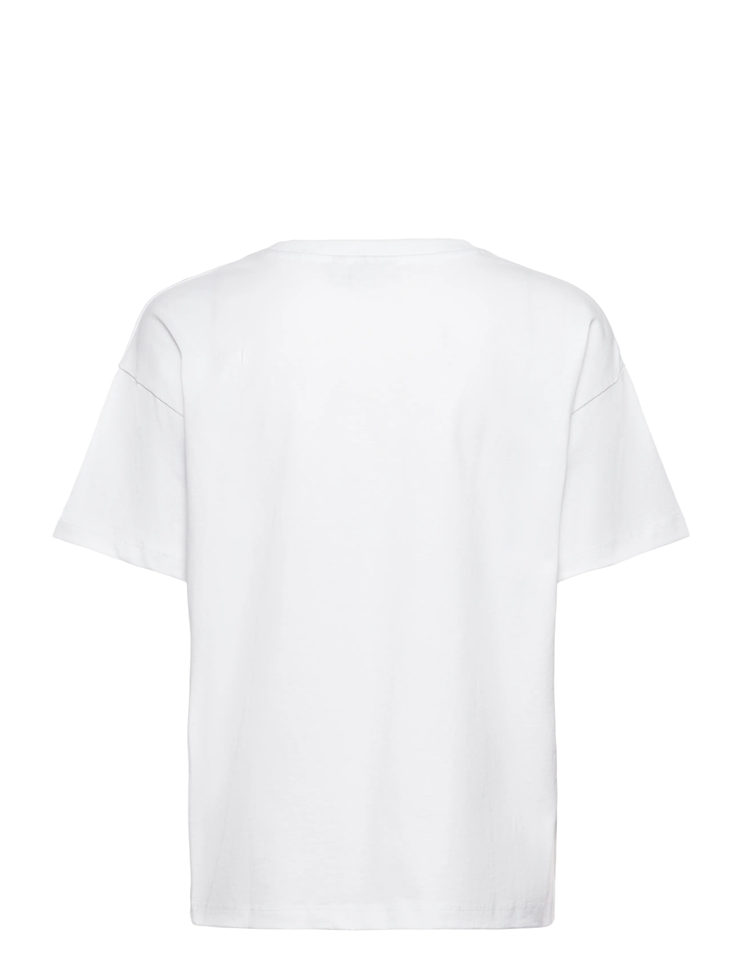 Kaffe - KAadelina T-Shirt - t-shirts - optical white/black text print - 1