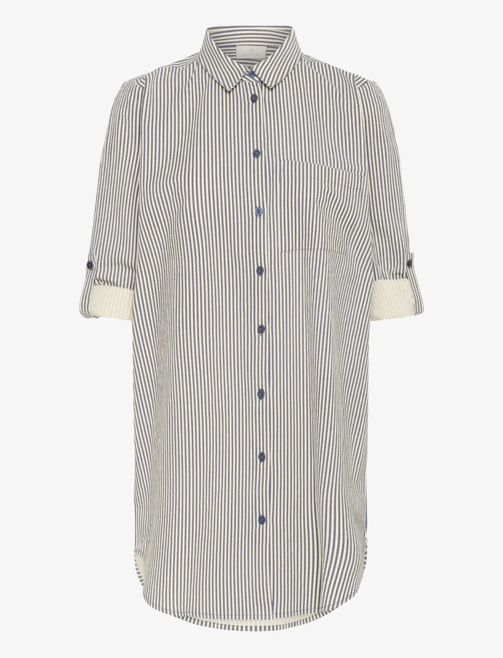 Kaffe - KAnaya Striped Shirt Tunic - tunikaer - midnight/white stripe - 1