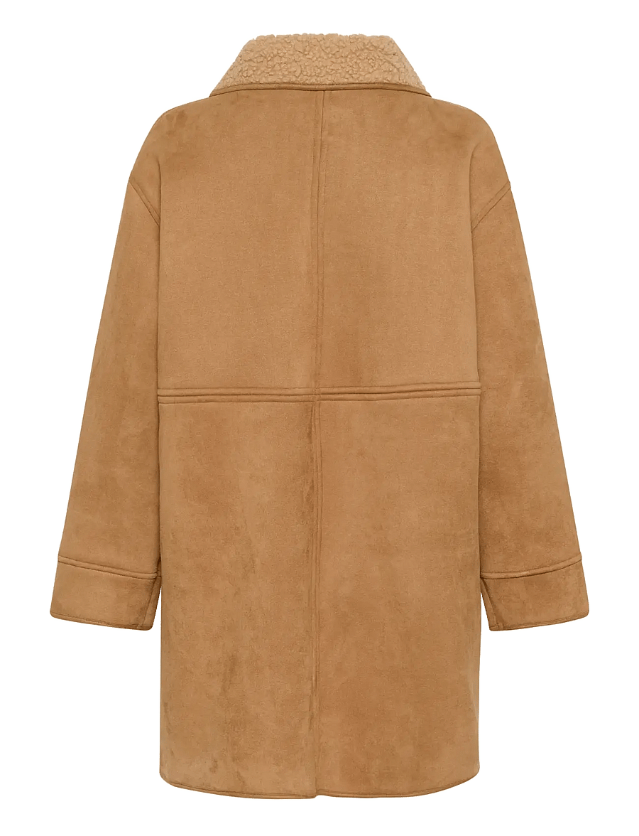 Kaffe - KAmarlie Coat - wolljacken - toasted coconut - 2