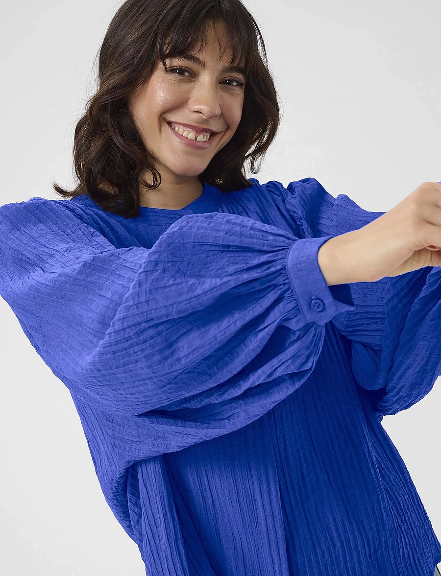Kaffe - KAlianna Shirt - langärmelige blusen - surf the web - 5