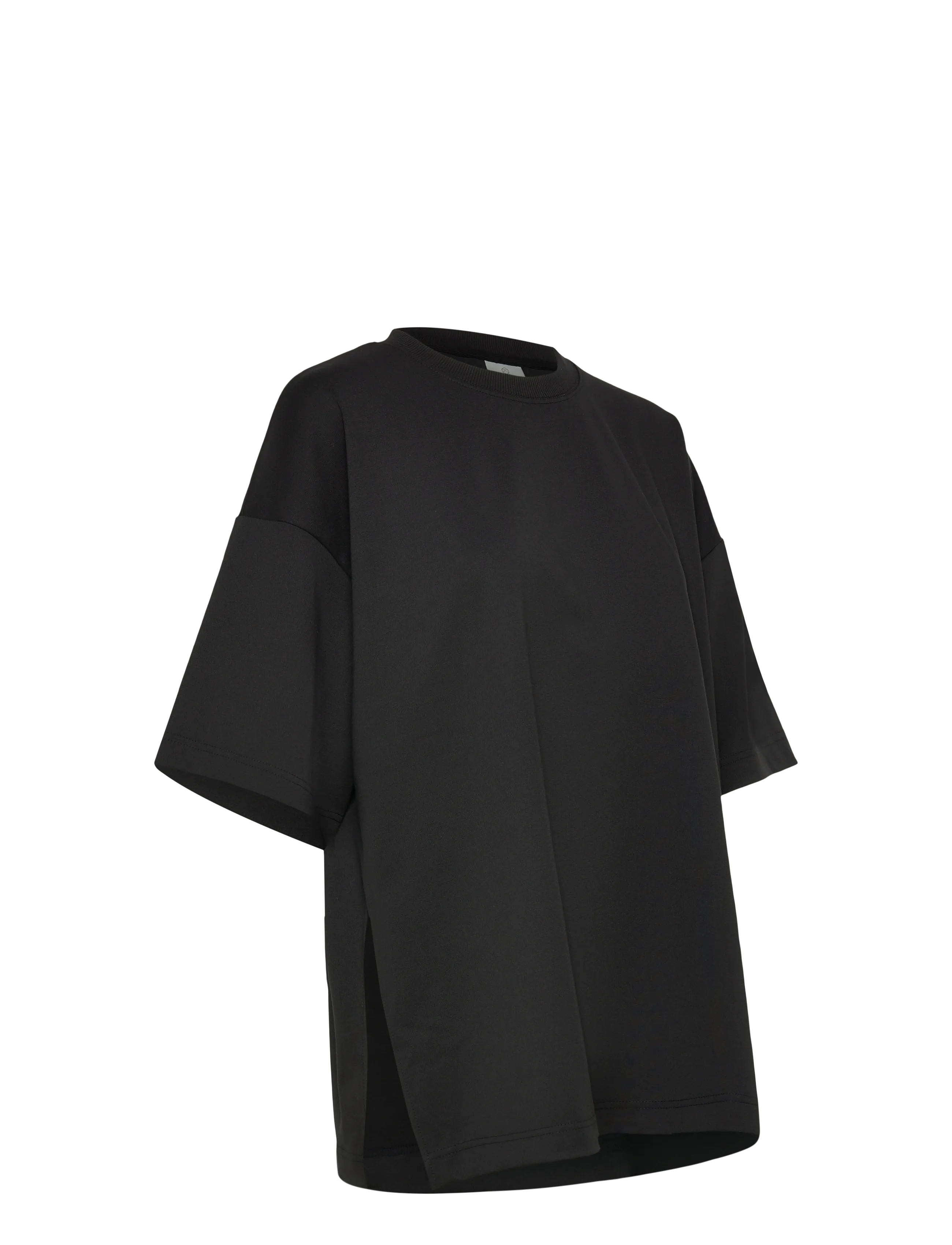 Kaffe - KAjenny Slit T-Shirt - black deep - 3
